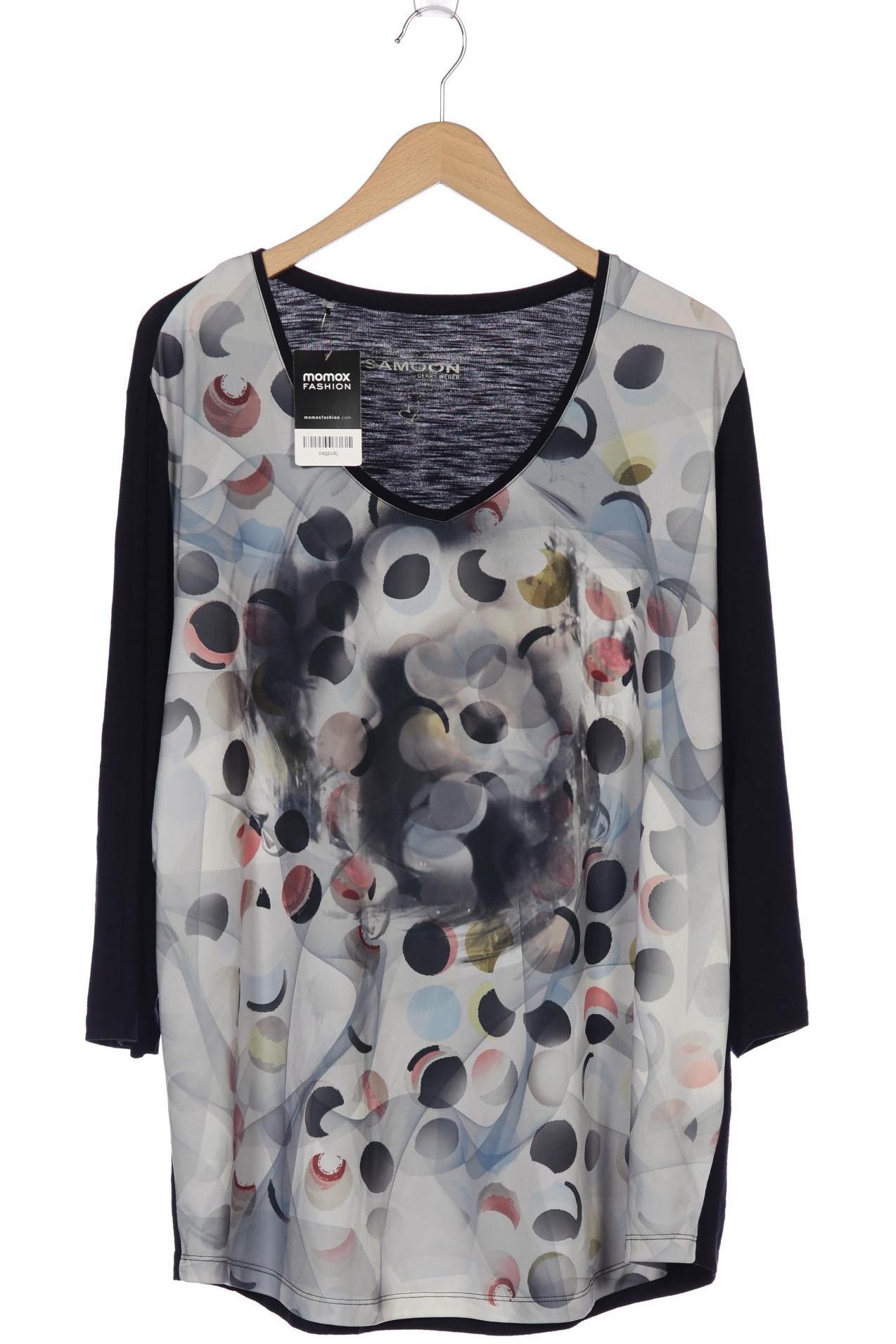 

SAMOON by Gerry Weber Damen Langarmshirt, marineblau