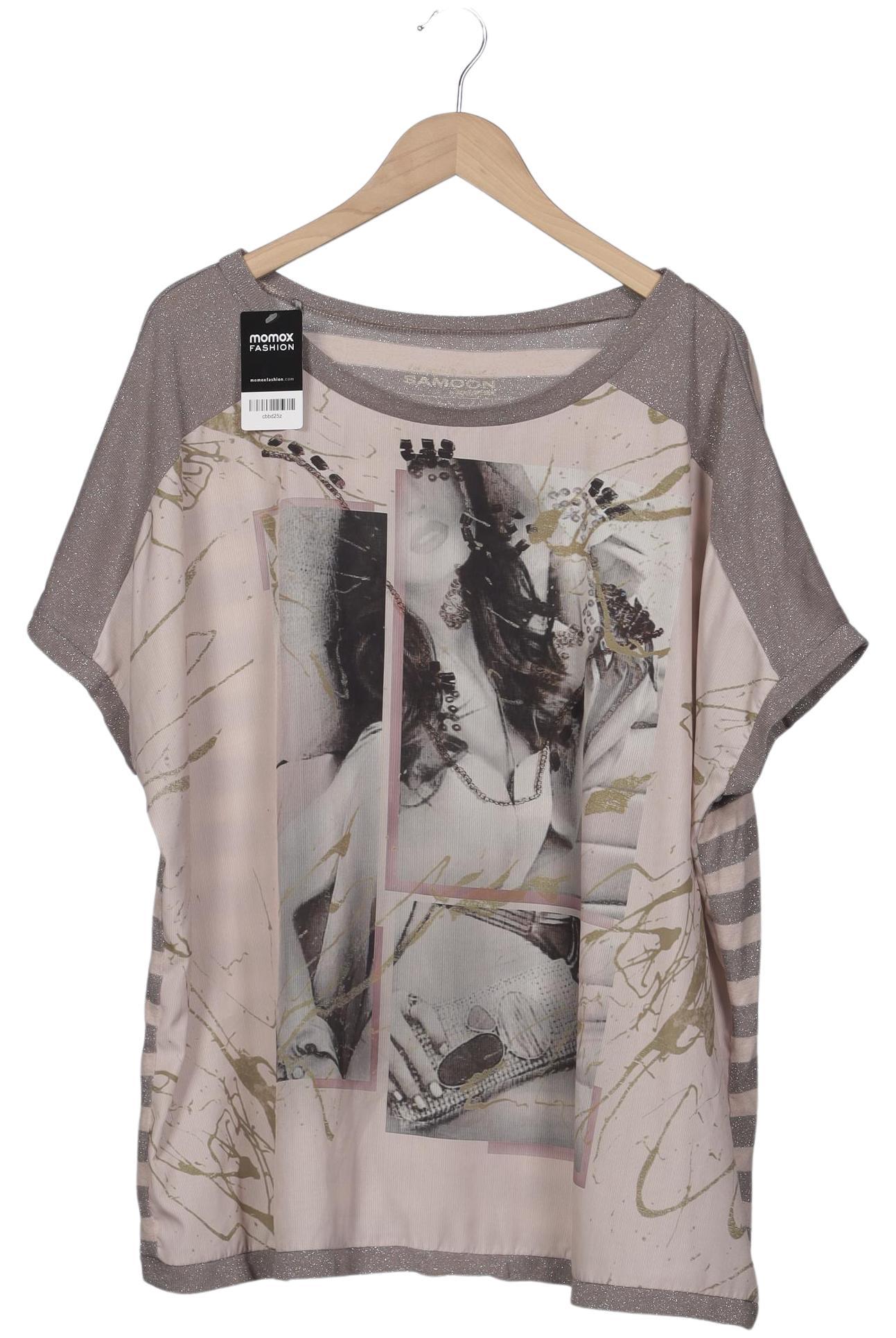 

Samoon by Gerry Weber Damen T-Shirt, beige, Gr. 54