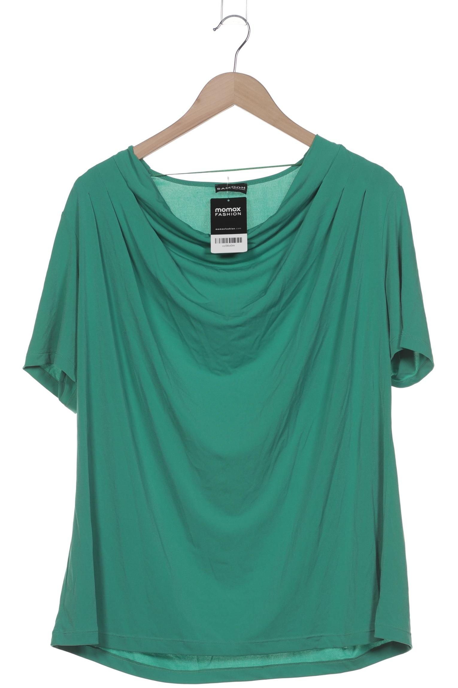 

Samoon by Gerry Weber Damen T-Shirt, grün, Gr. 46