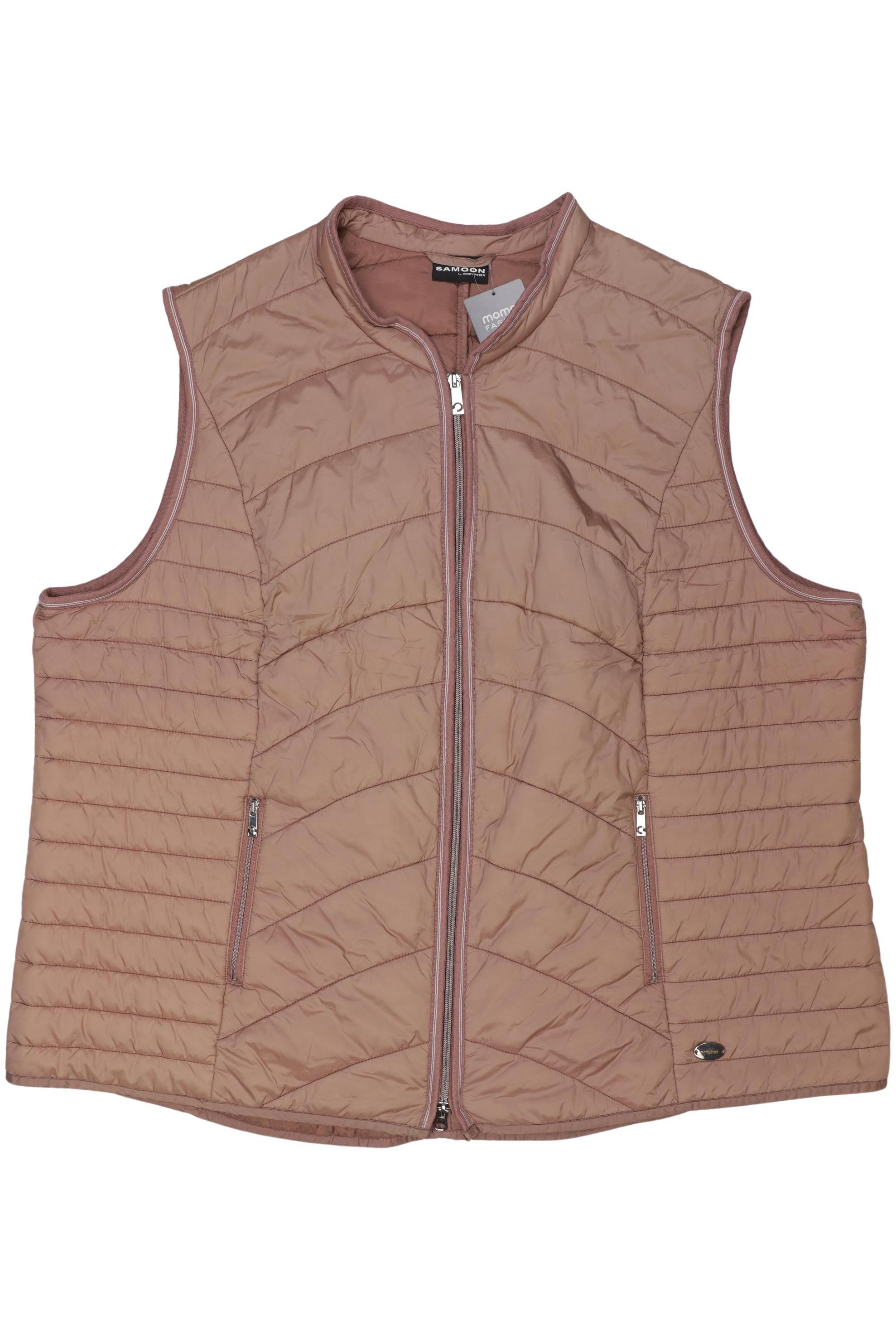 

Samoon by Gerry Weber Damen Weste, beige, Gr. 52