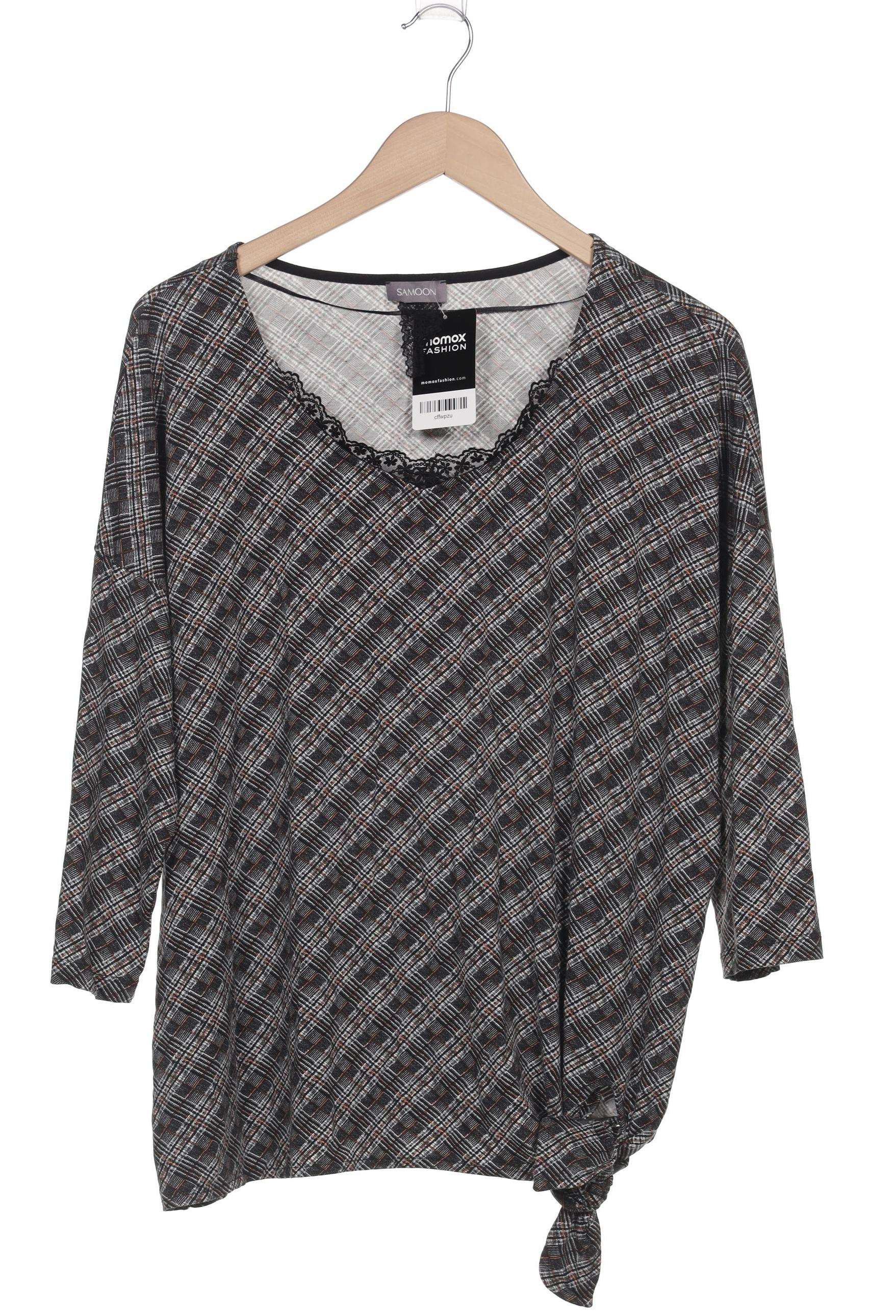 

Samoon by Gerry Weber Damen Langarmshirt, schwarz, Gr. 40