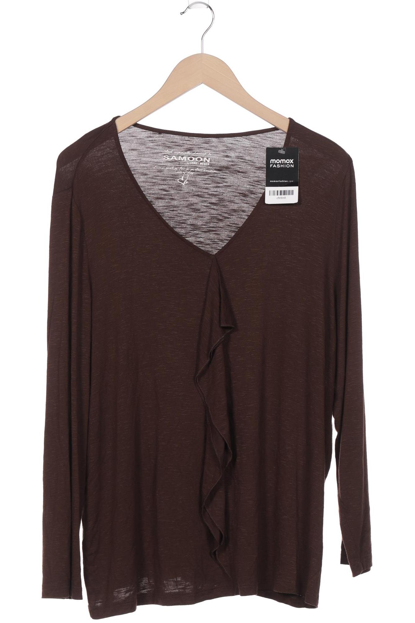

SAMOON by Gerry Weber Damen Langarmshirt, braun