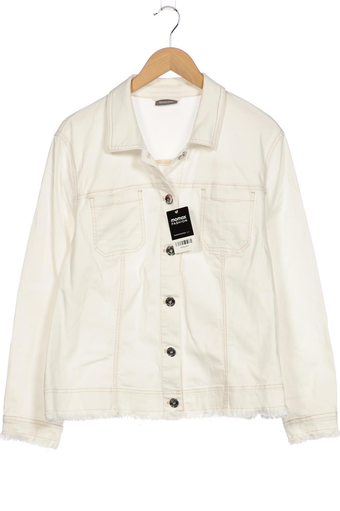 

Samoon by Gerry Weber Damen Jacke, weiß, Gr. 46