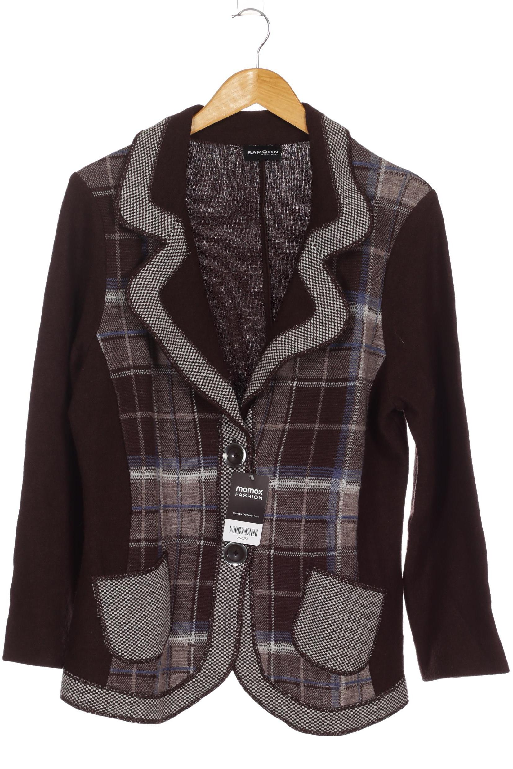 

Samoon by Gerry Weber Damen Strickjacke, braun, Gr. 42