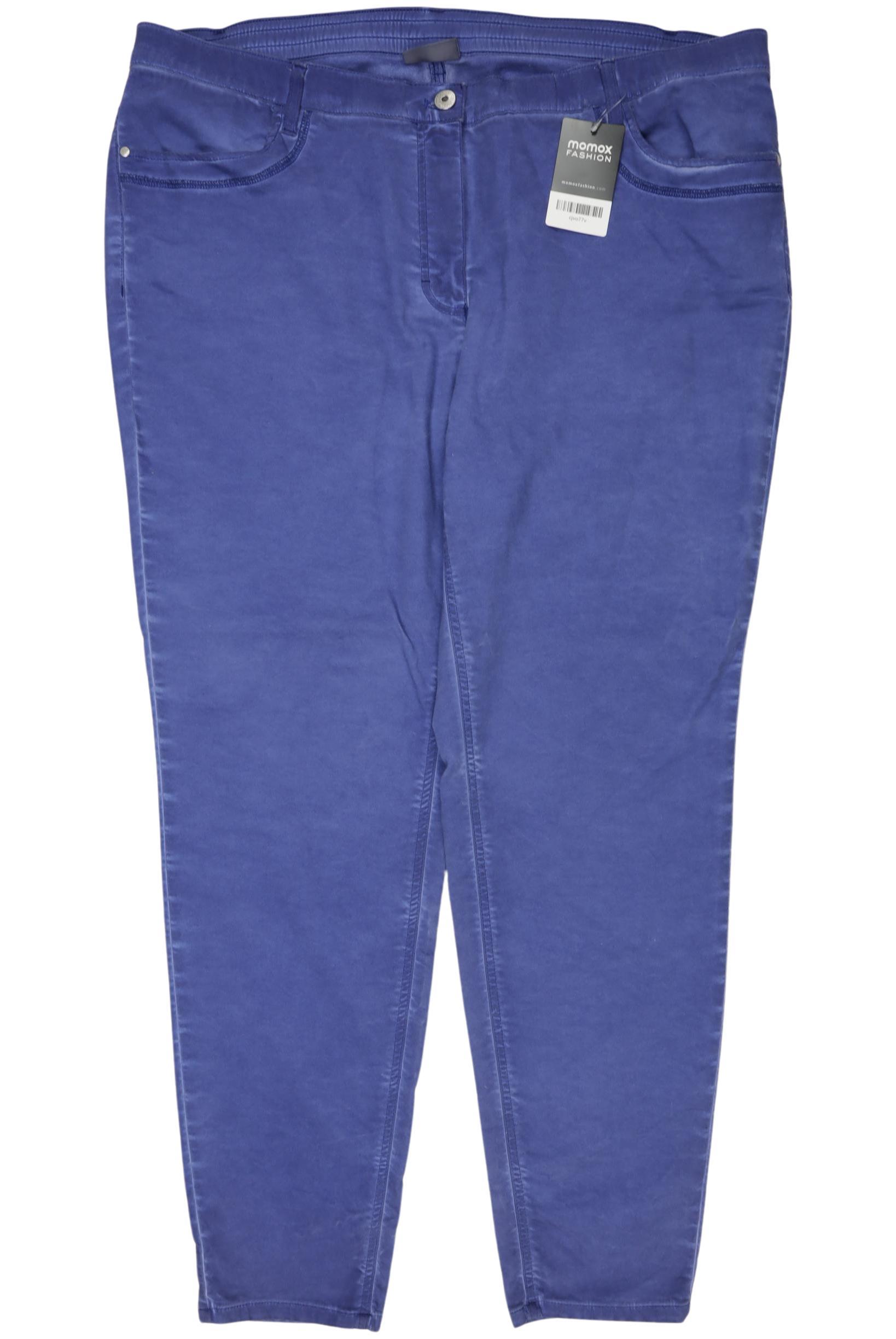 

Samoon by Gerry Weber Damen Stoffhose, blau, Gr. 50