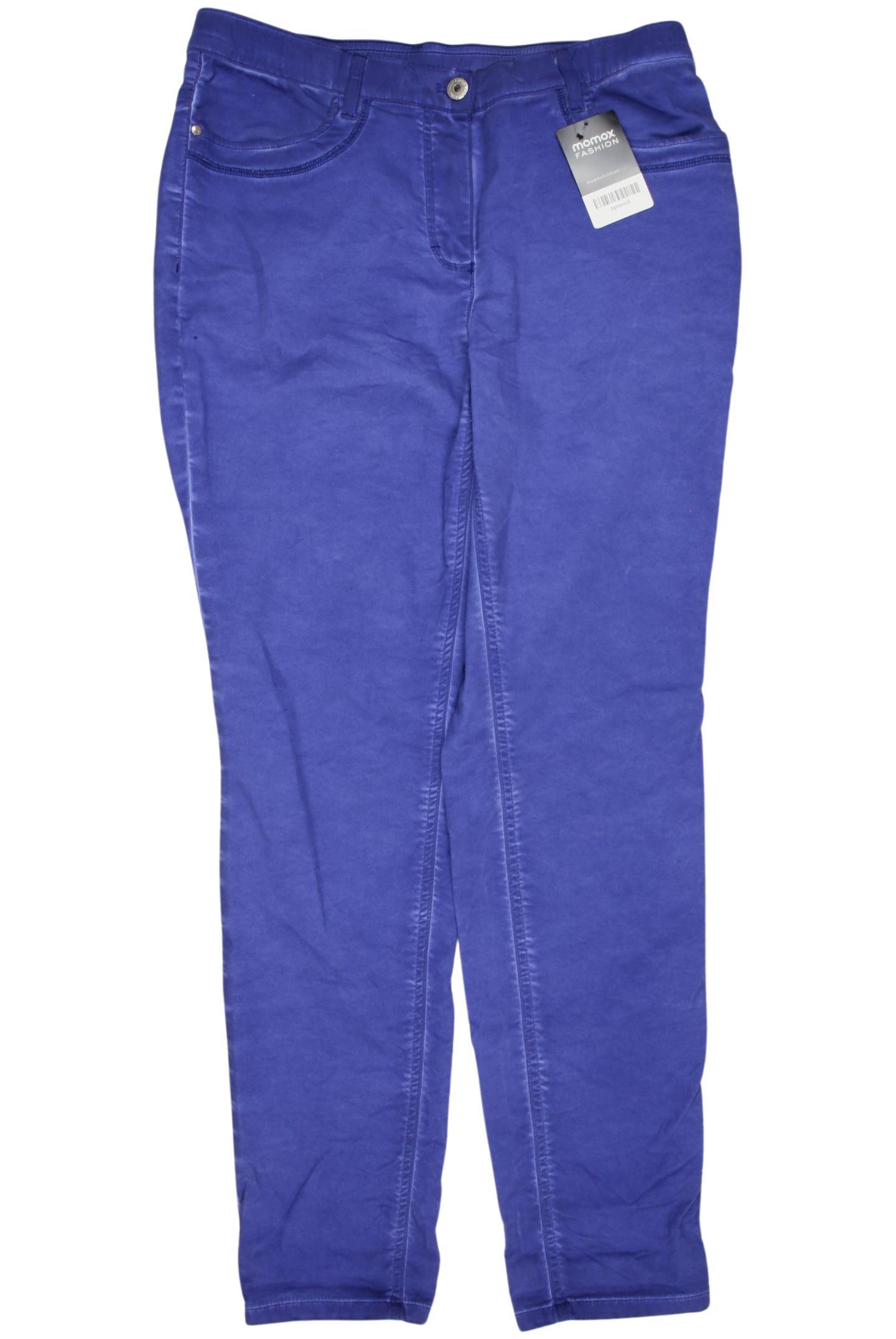 

Samoon by Gerry Weber Damen Stoffhose, blau, Gr. 42