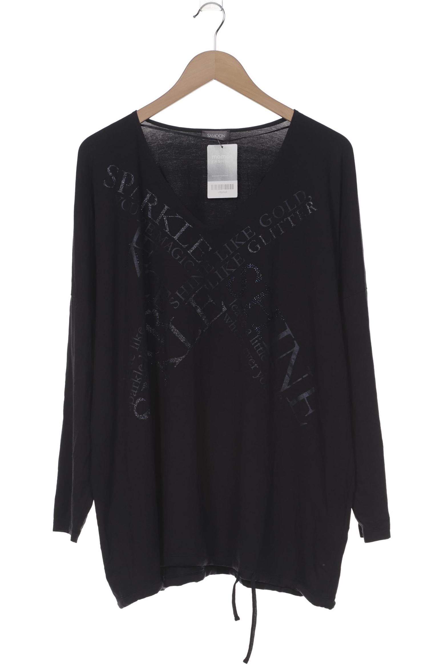 

Samoon by Gerry Weber Damen Langarmshirt, marineblau, Gr. 50