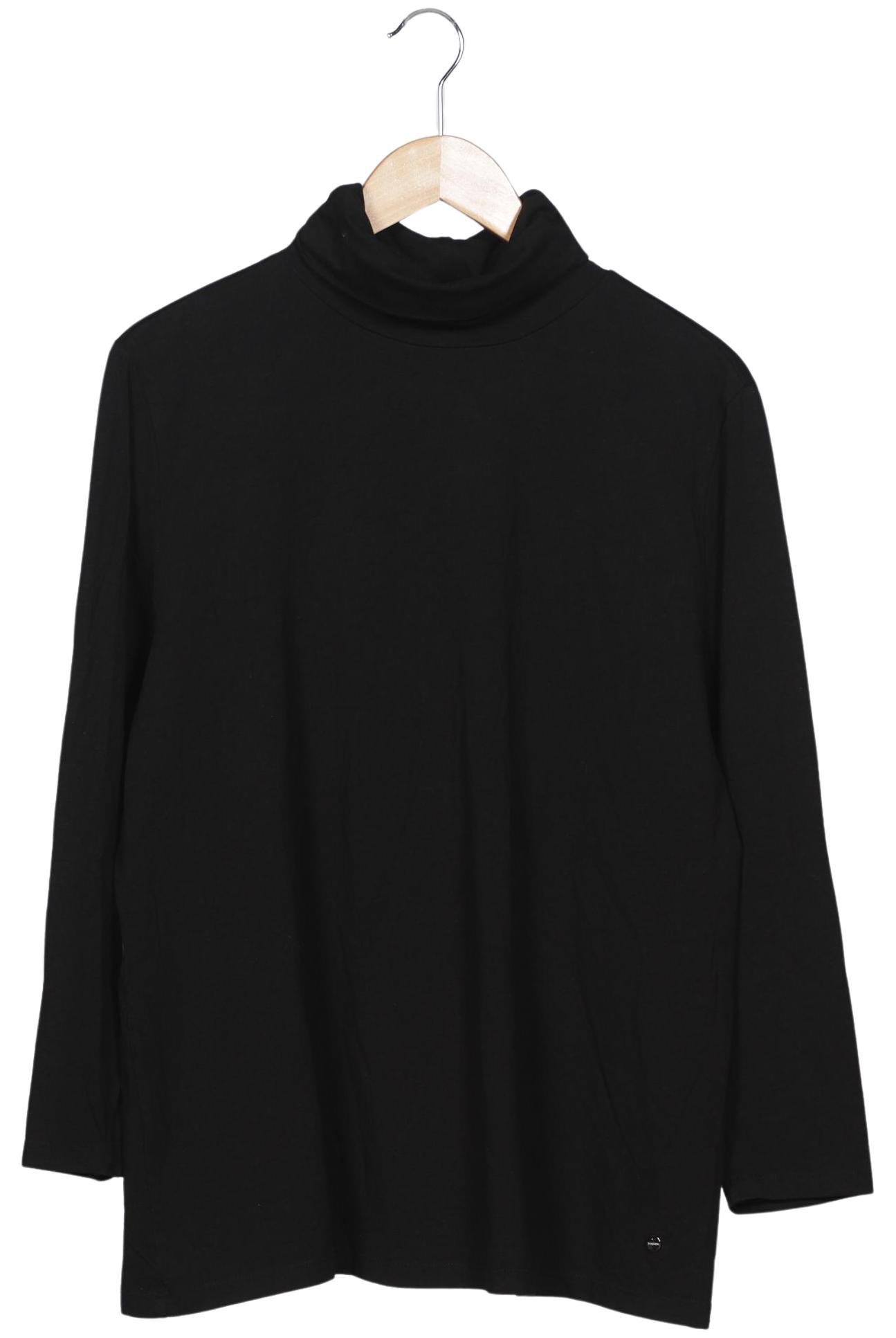 

Samoon by Gerry Weber Damen Langarmshirt, schwarz, Gr. 48