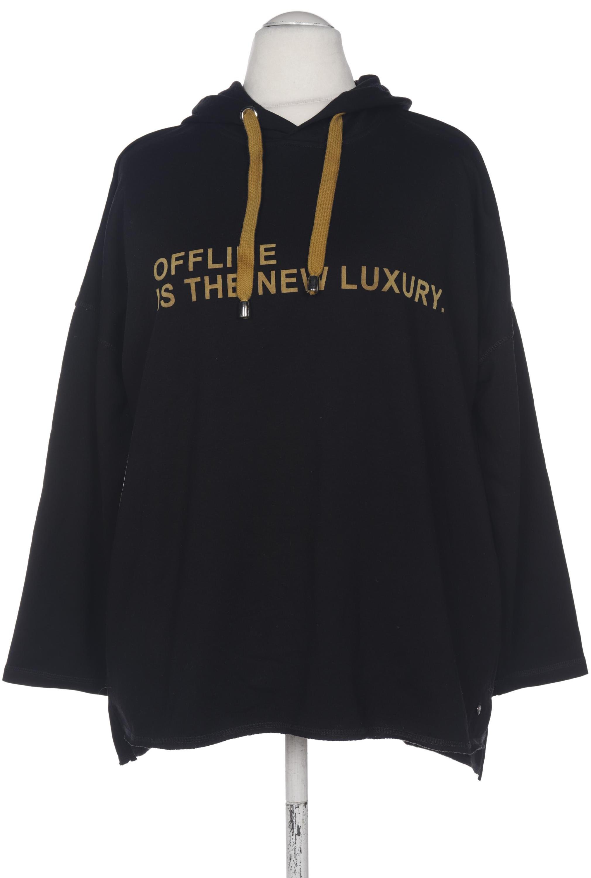 

Samoon by Gerry Weber Damen Kapuzenpullover, schwarz, Gr. 56