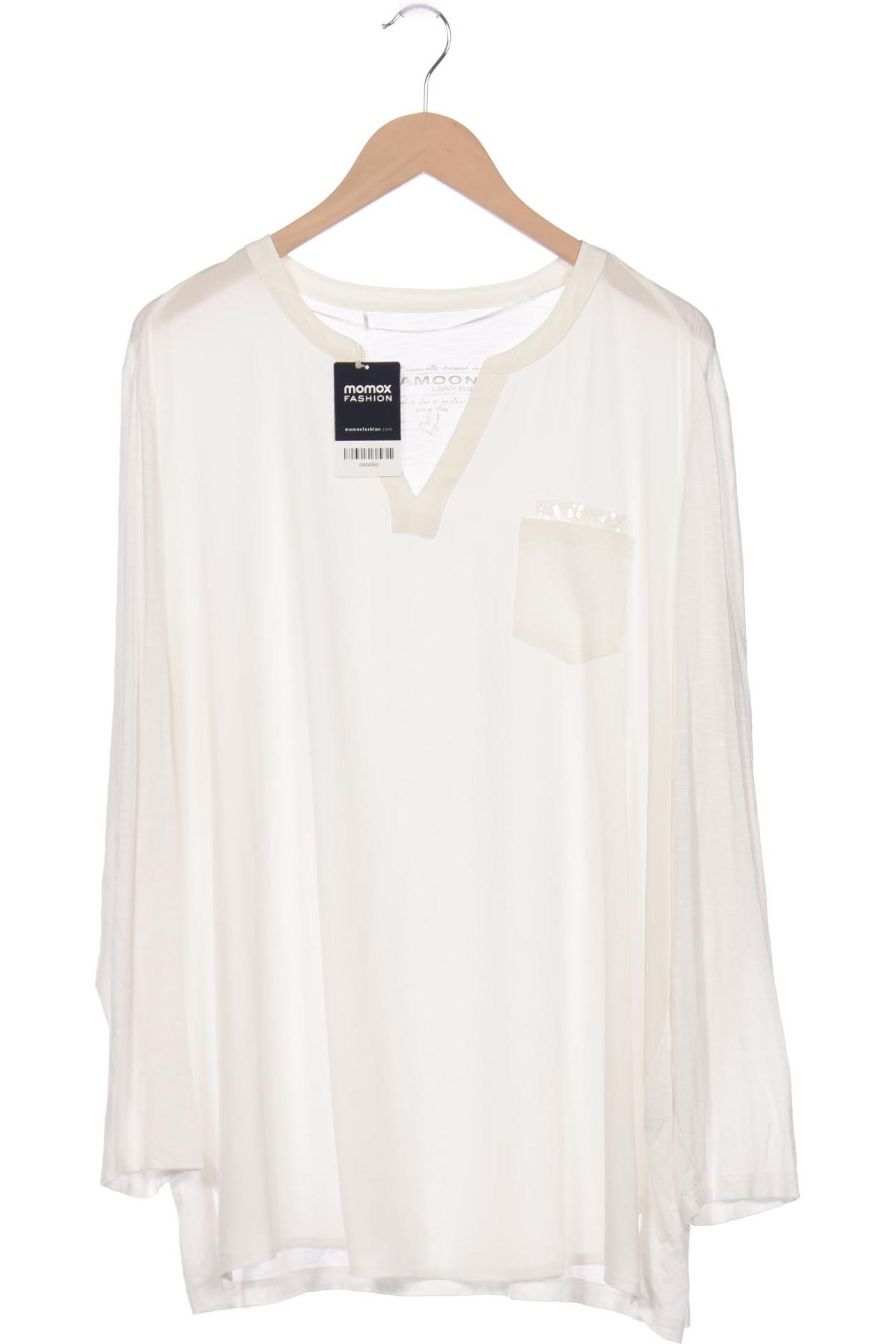 

Samoon by Gerry Weber Damen Langarmshirt, weiß, Gr. 50