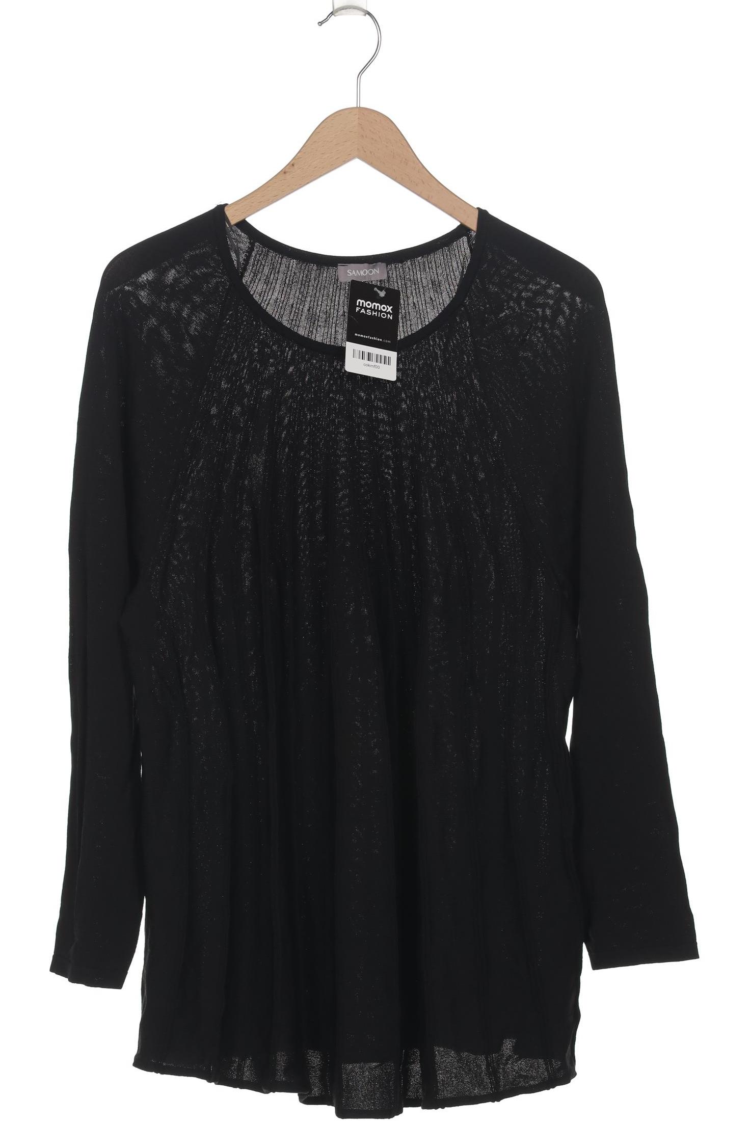 

Samoon by Gerry Weber Damen Pullover, schwarz, Gr. 48