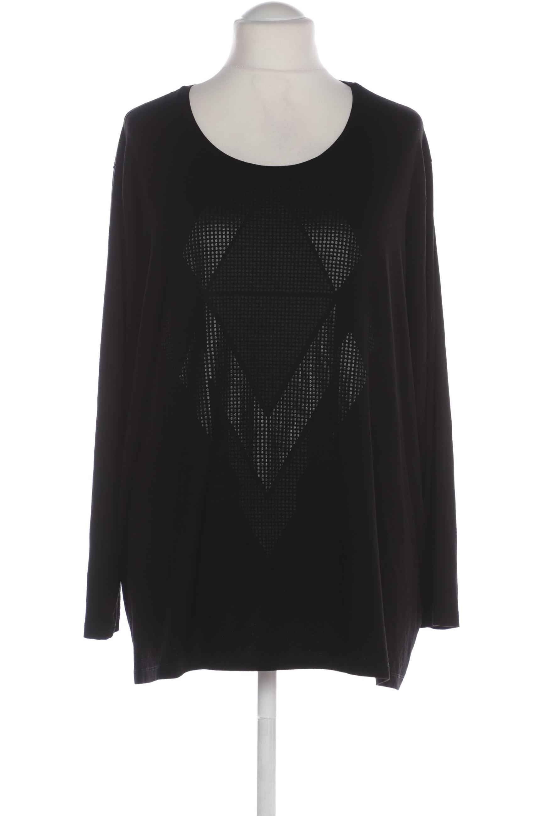 

Samoon by Gerry Weber Damen Langarmshirt, schwarz, Gr. 54