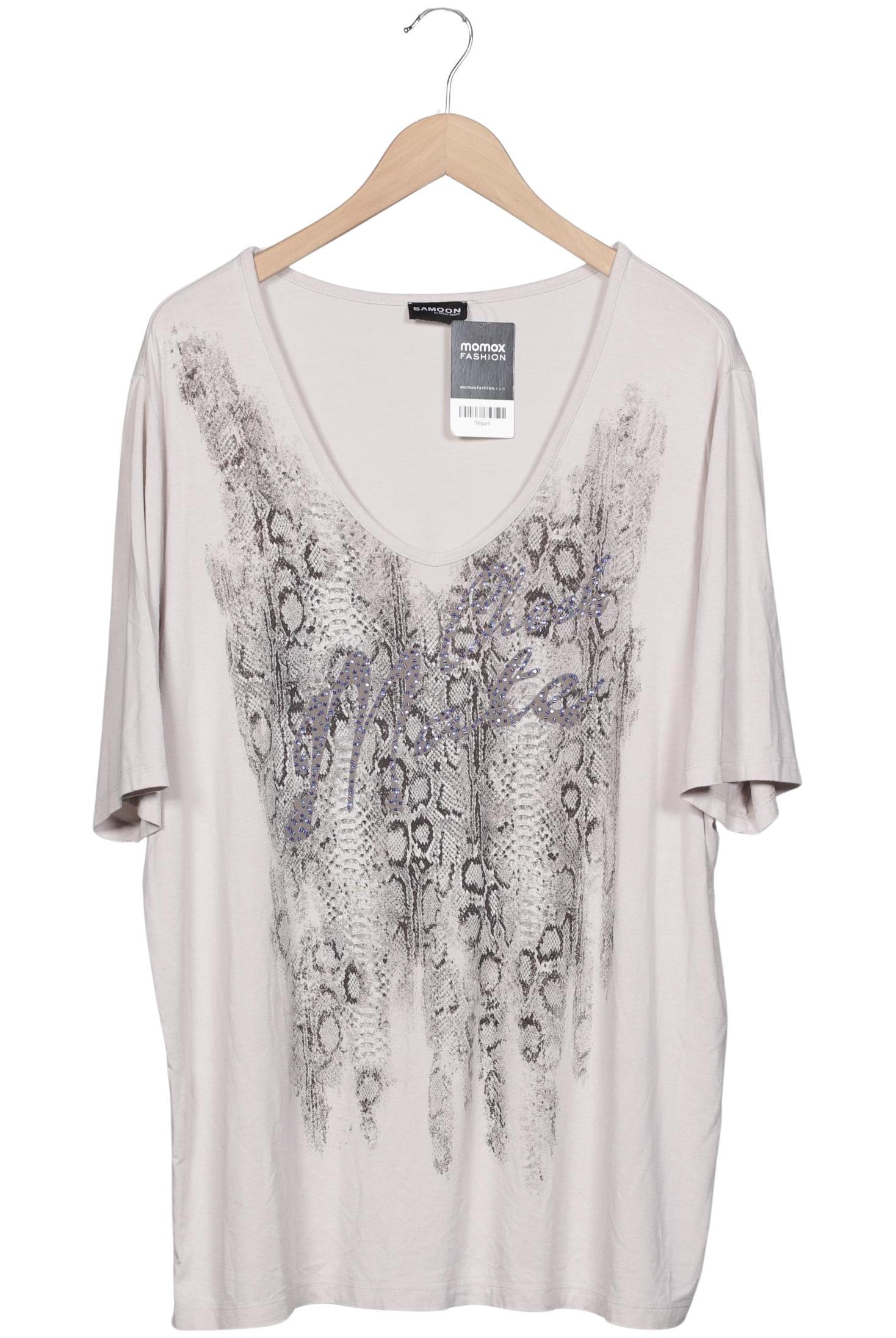 

Samoon by Gerry Weber Damen T-Shirt, grau, Gr. 48