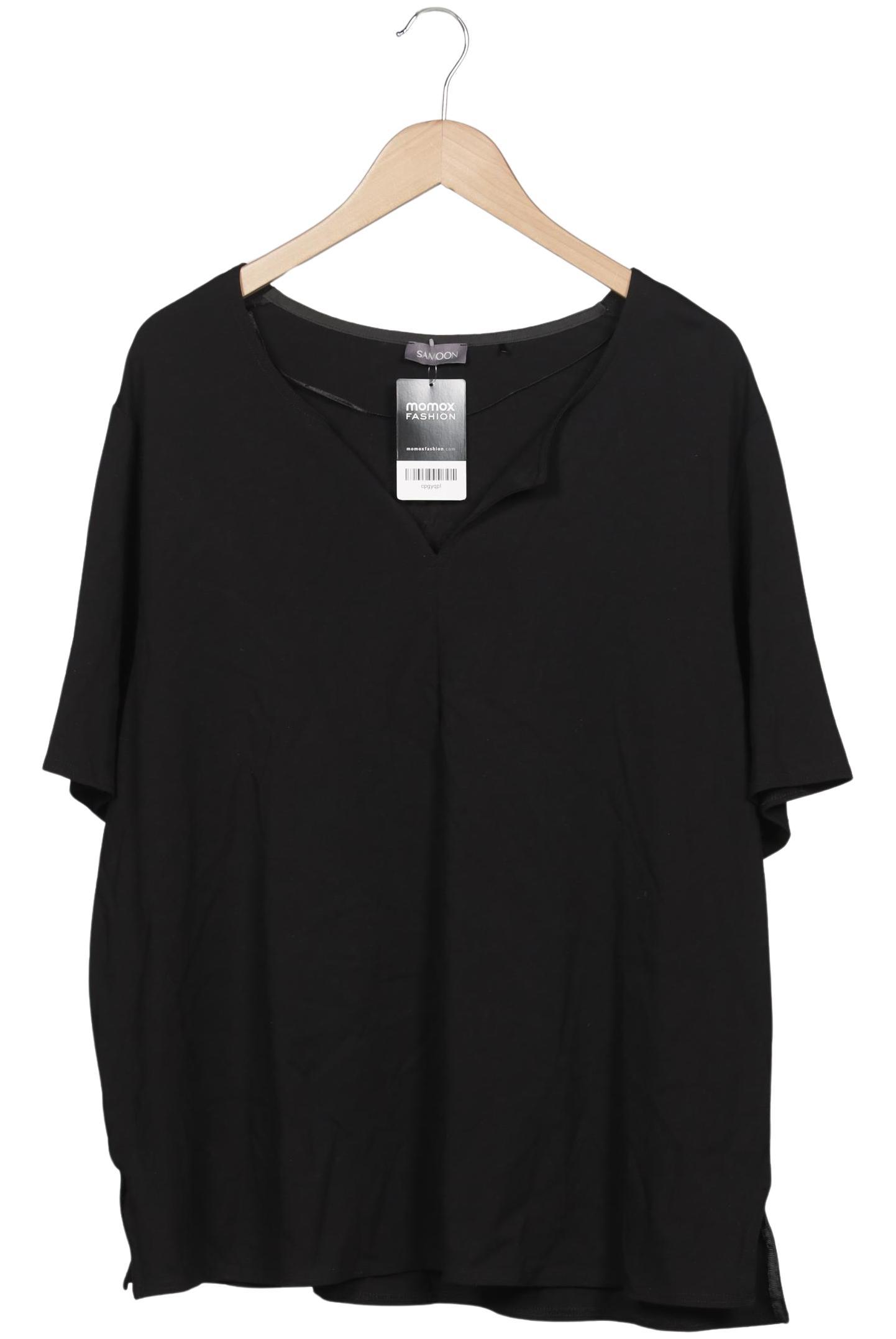 

Samoon by Gerry Weber Damen T-Shirt, schwarz, Gr. 52