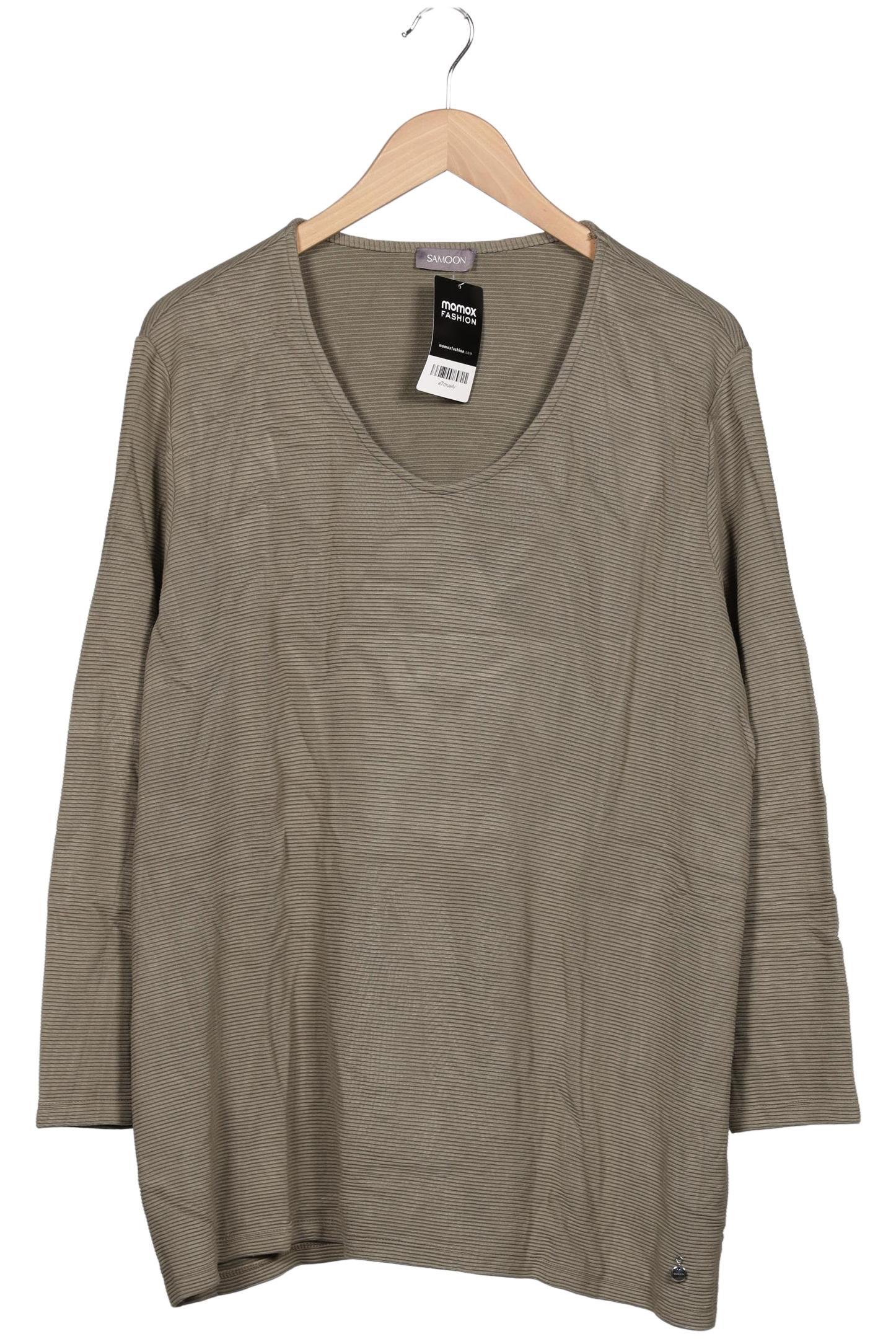 

Samoon by Gerry Weber Damen Sweatshirt, grün, Gr. 52