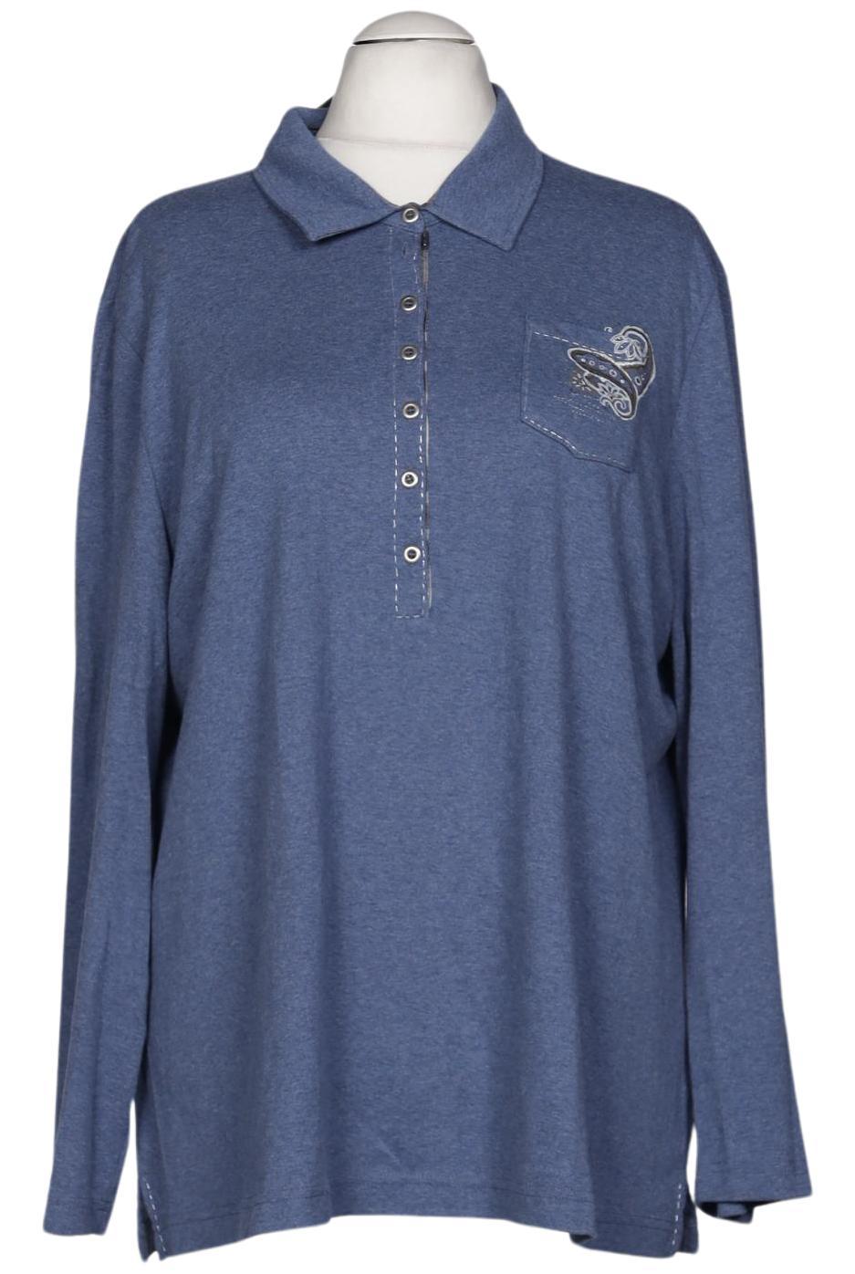 

Samoon by Gerry Weber Damen Langarmshirt, blau, Gr. 52