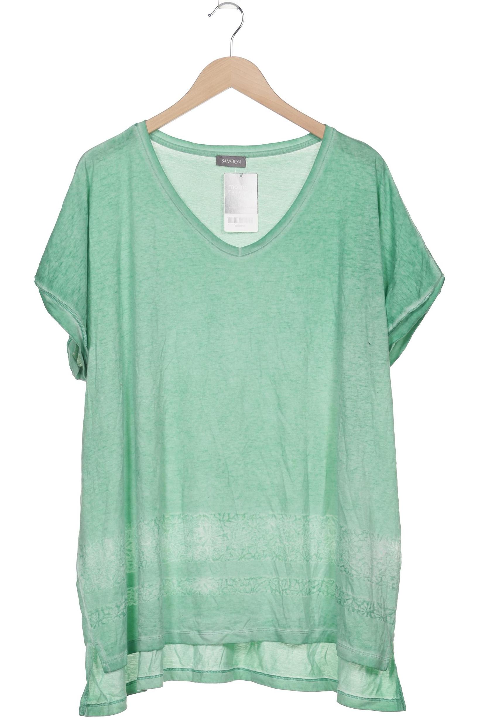 

Samoon by Gerry Weber Damen T-Shirt, grün, Gr. 52