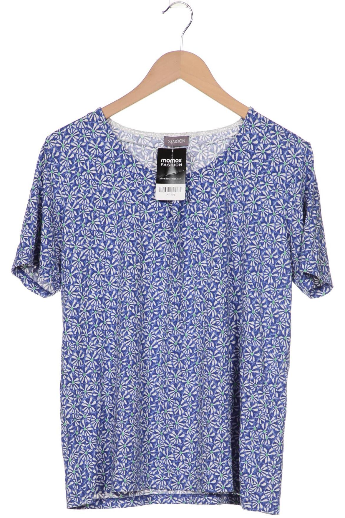 

SAMOON by Gerry Weber Damen T-Shirt, blau