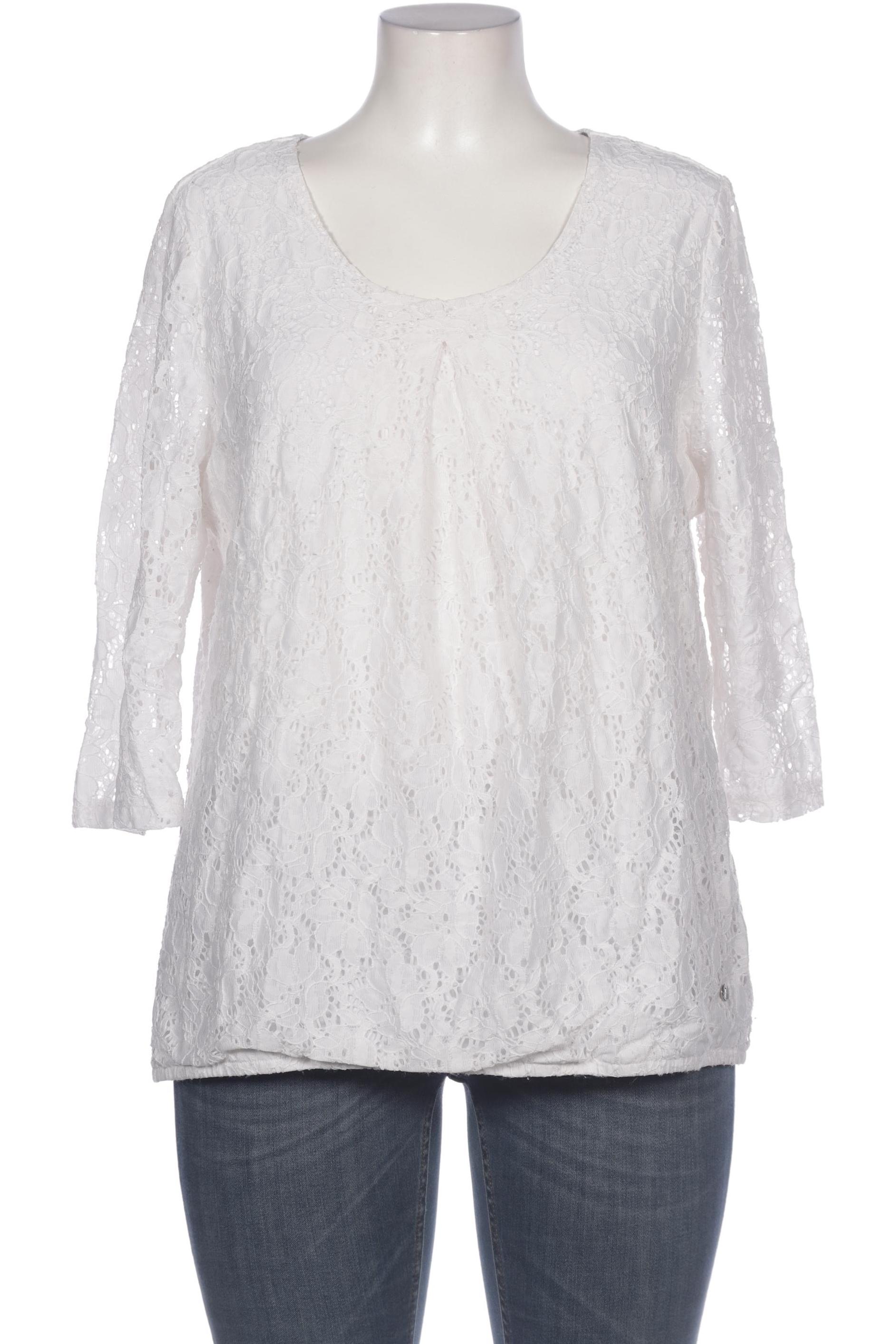 

Samoon by Gerry Weber Damen Bluse, weiß, Gr. 48