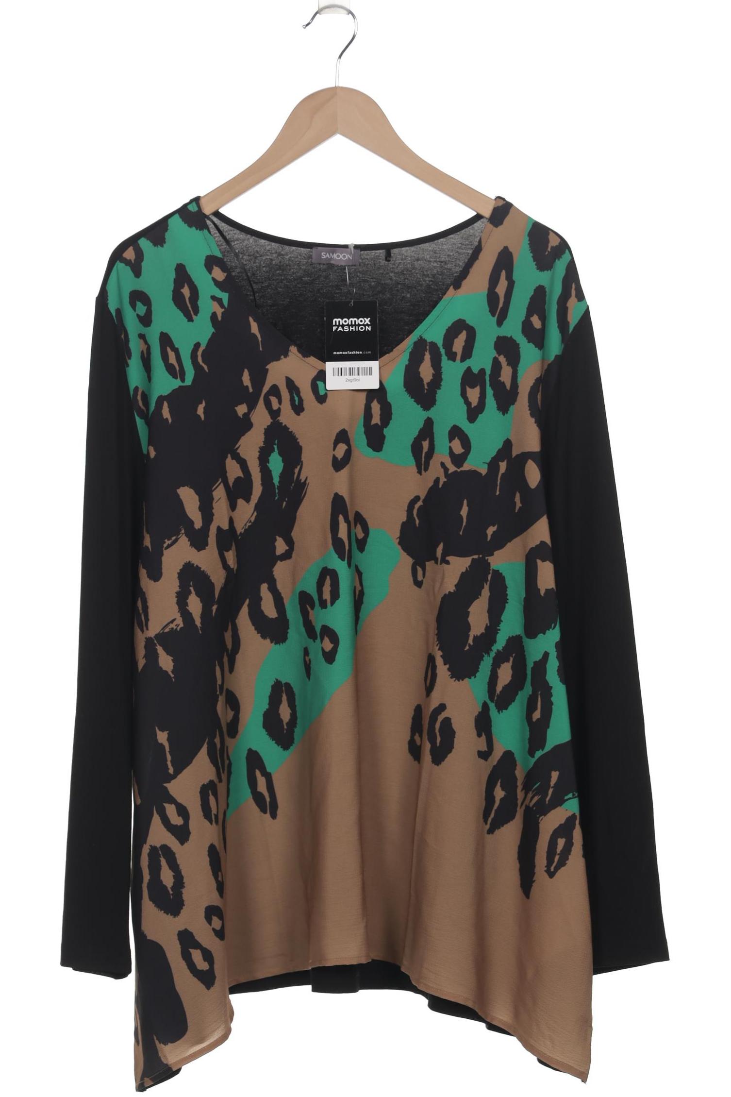 

Samoon by Gerry Weber Damen Langarmshirt, schwarz, Gr. 48
