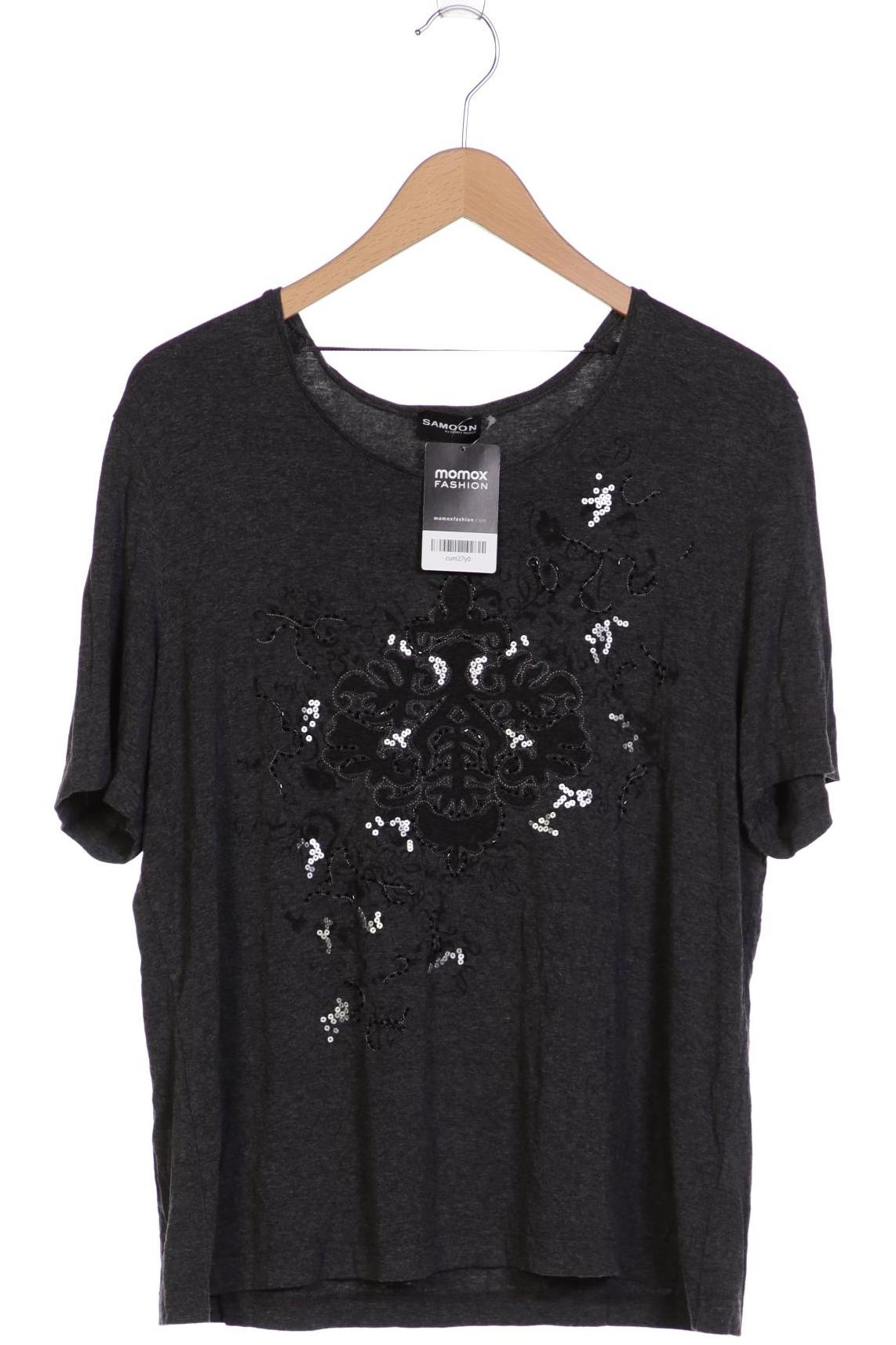 

Samoon by Gerry Weber Damen T-Shirt, grau, Gr. 46