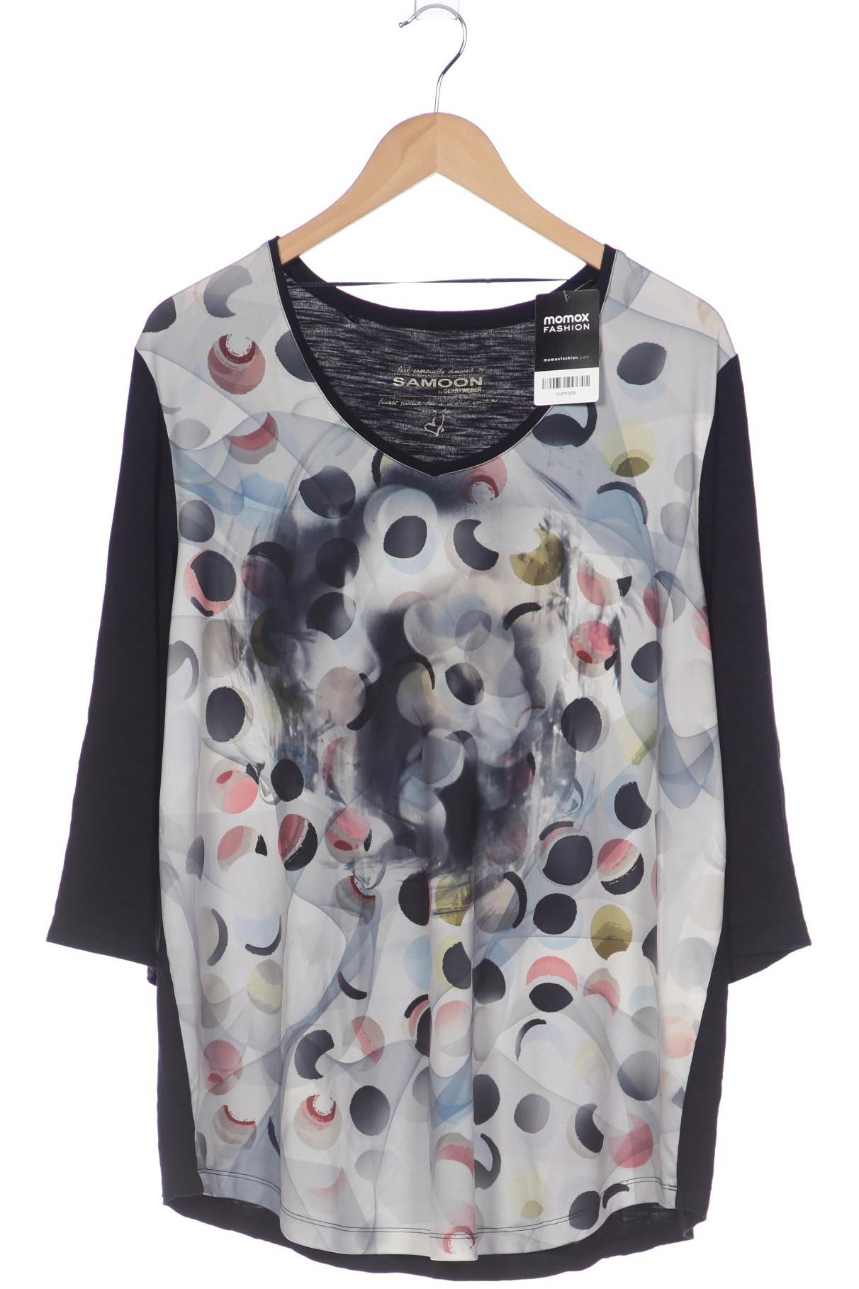 

Samoon by Gerry Weber Damen Langarmshirt, grau, Gr. 48