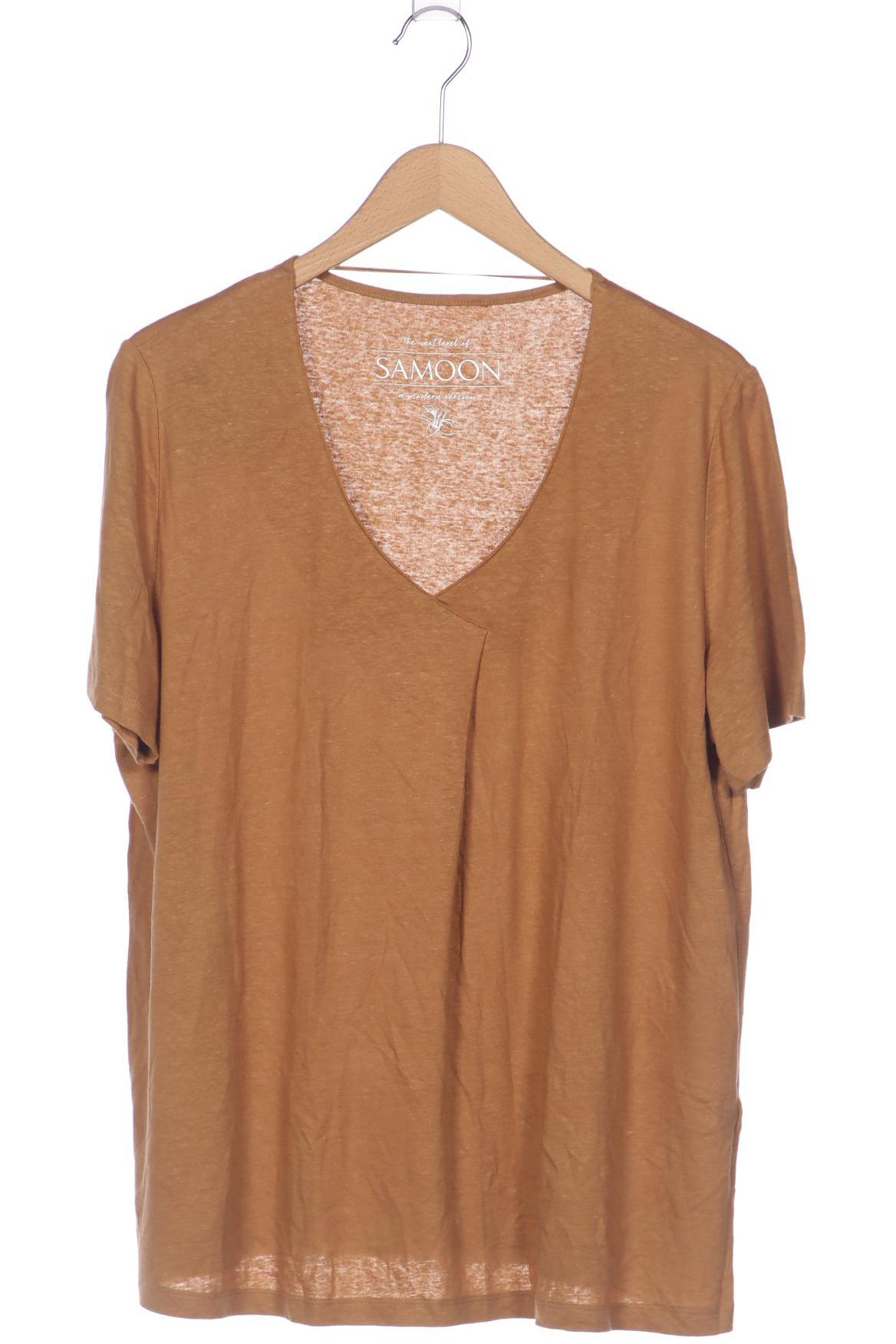 

Samoon by Gerry Weber Damen T-Shirt, braun, Gr. 44