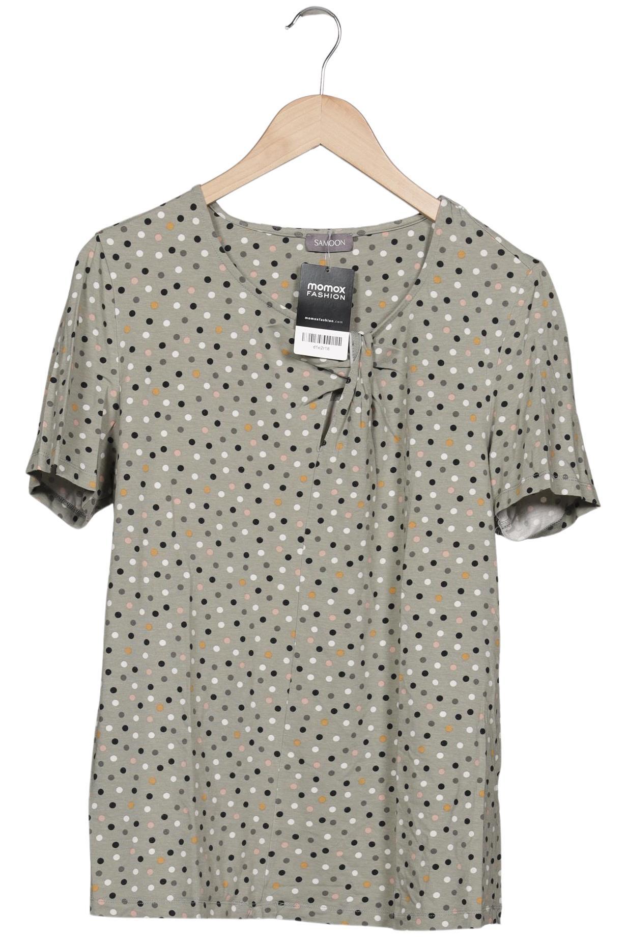 

Samoon by Gerry Weber Damen T-Shirt, grün, Gr. 46