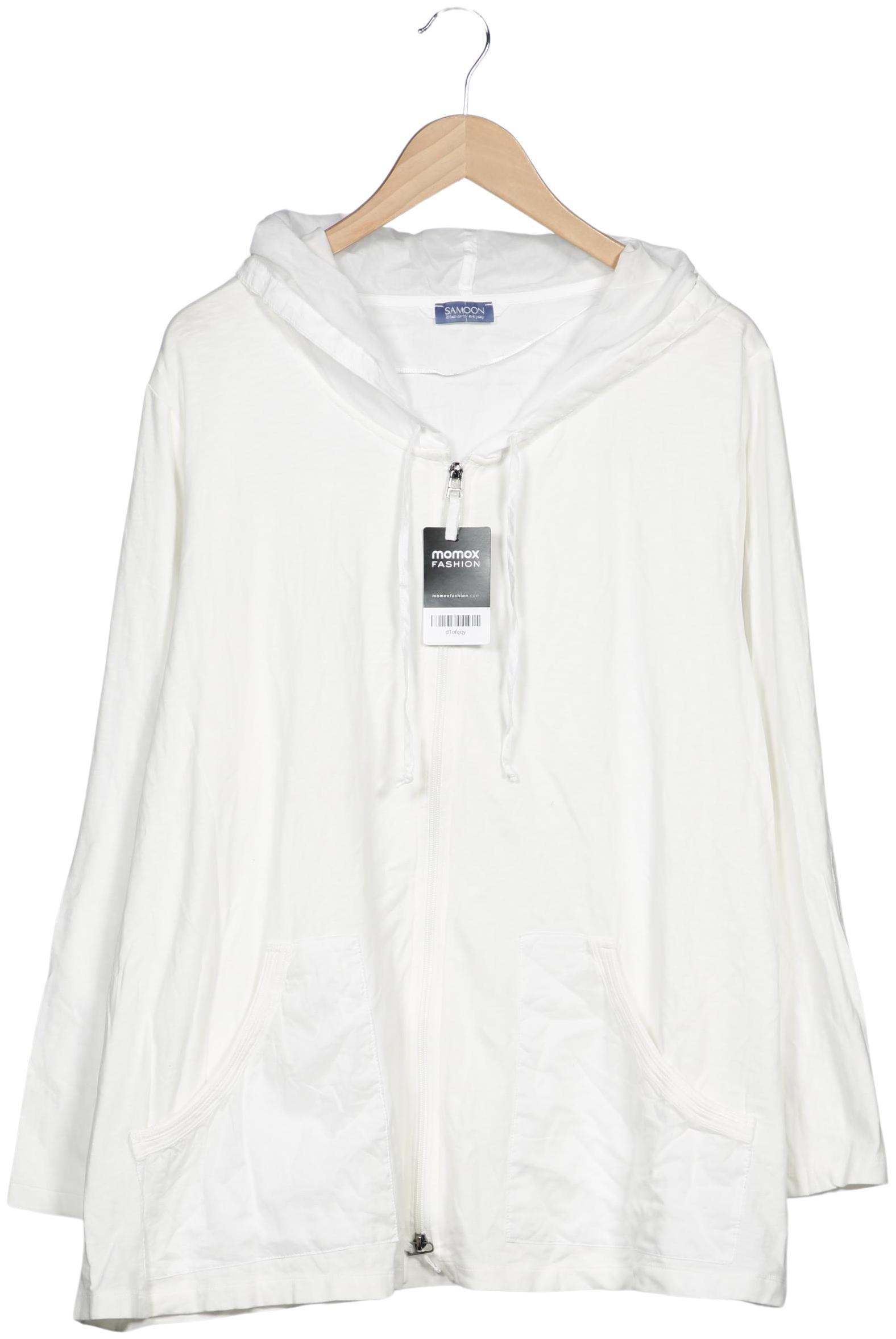 

Samoon by Gerry Weber Damen Kapuzenpullover, weiß, Gr. 54