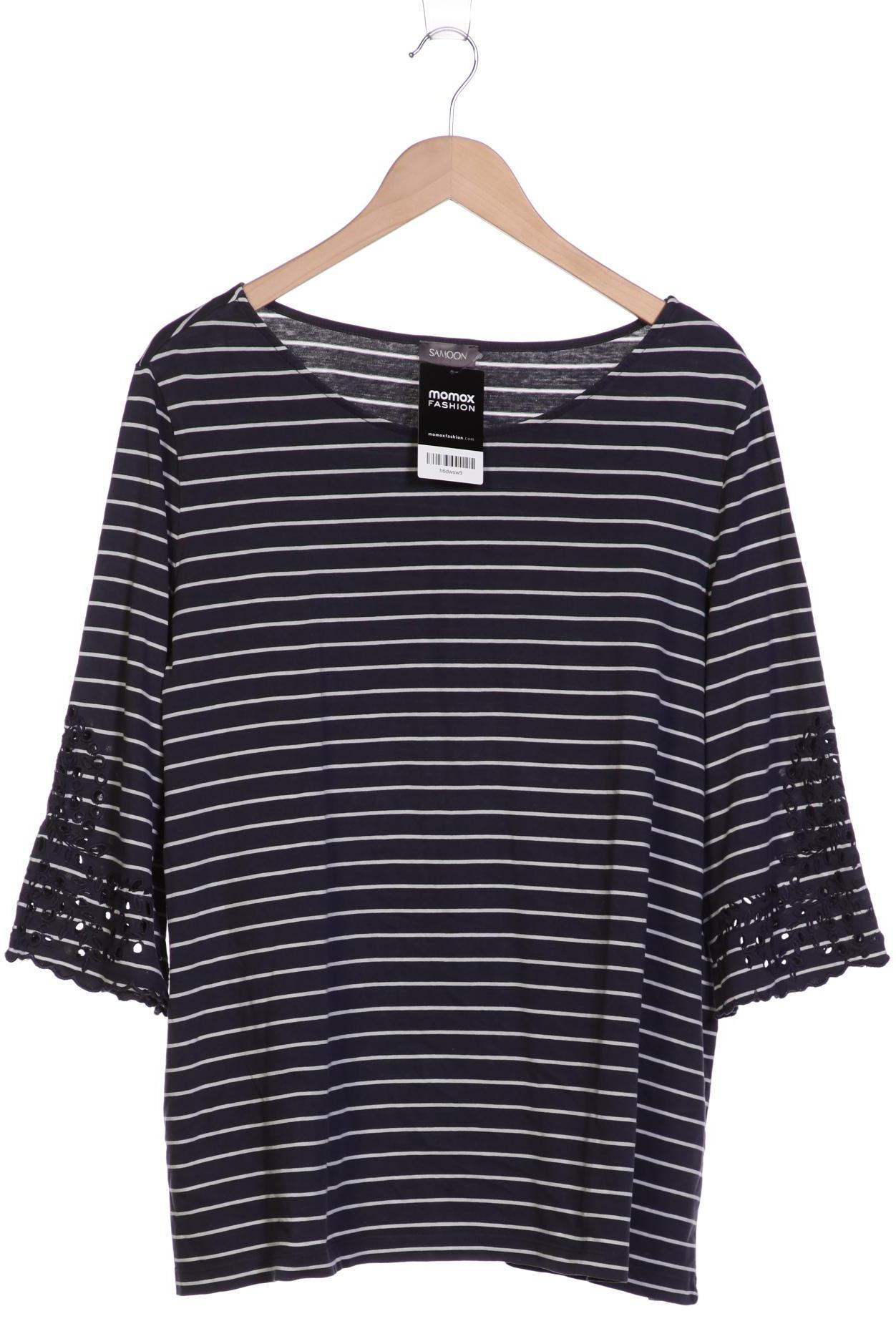 

Samoon by Gerry Weber Damen Langarmshirt, marineblau, Gr. 46