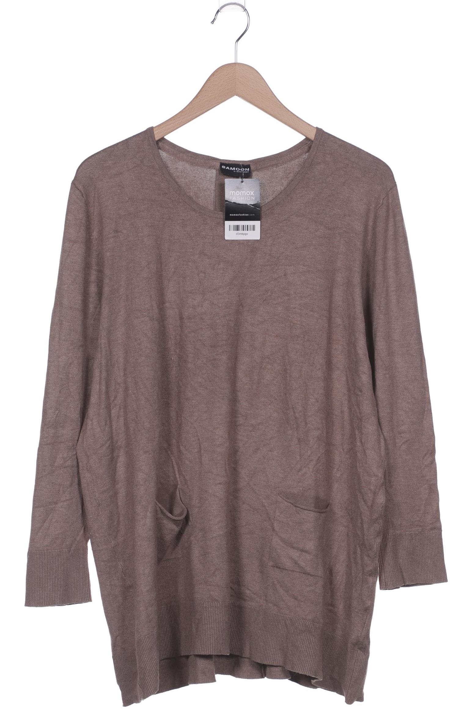 

Samoon by Gerry Weber Damen Pullover, braun, Gr. 46