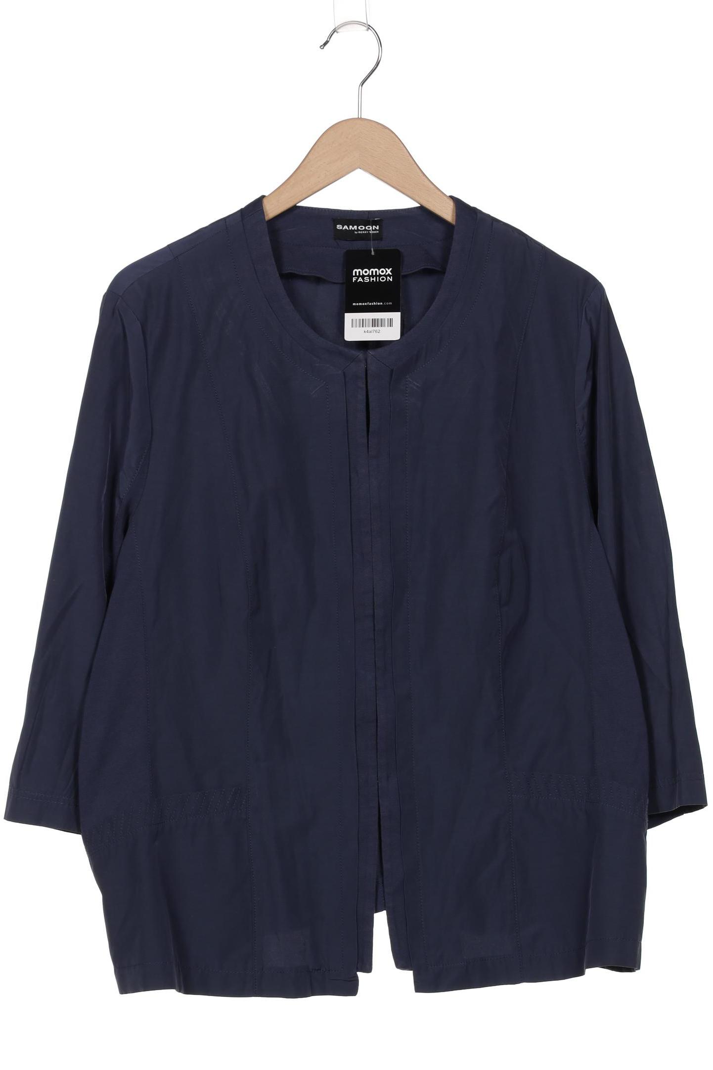 

Samoon by Gerry Weber Damen Jacke, marineblau, Gr. 46