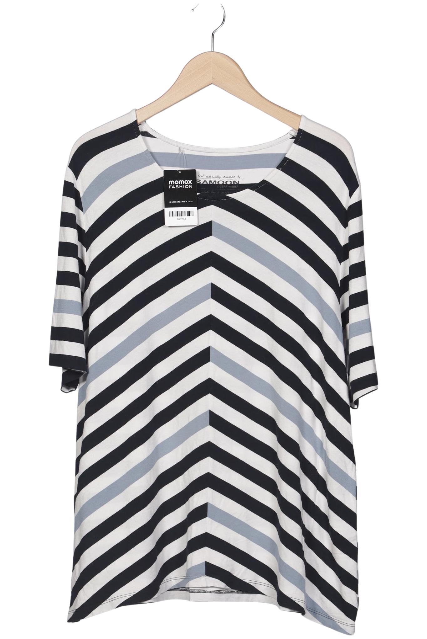 

Samoon by Gerry Weber Damen T-Shirt, mehrfarbig, Gr. 50