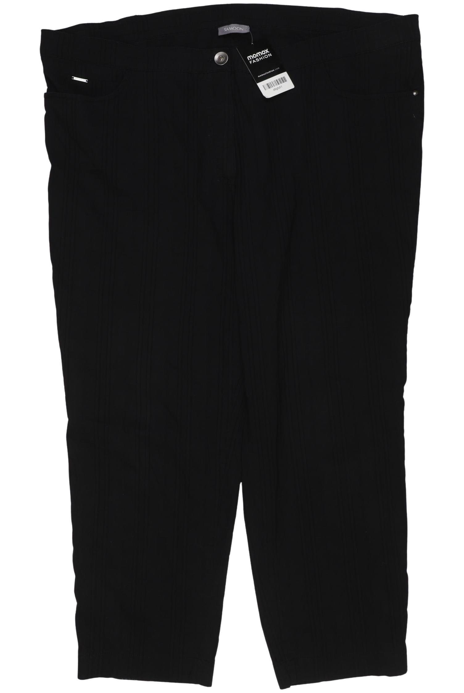 

Samoon by Gerry Weber Damen Stoffhose, schwarz, Gr. 52
