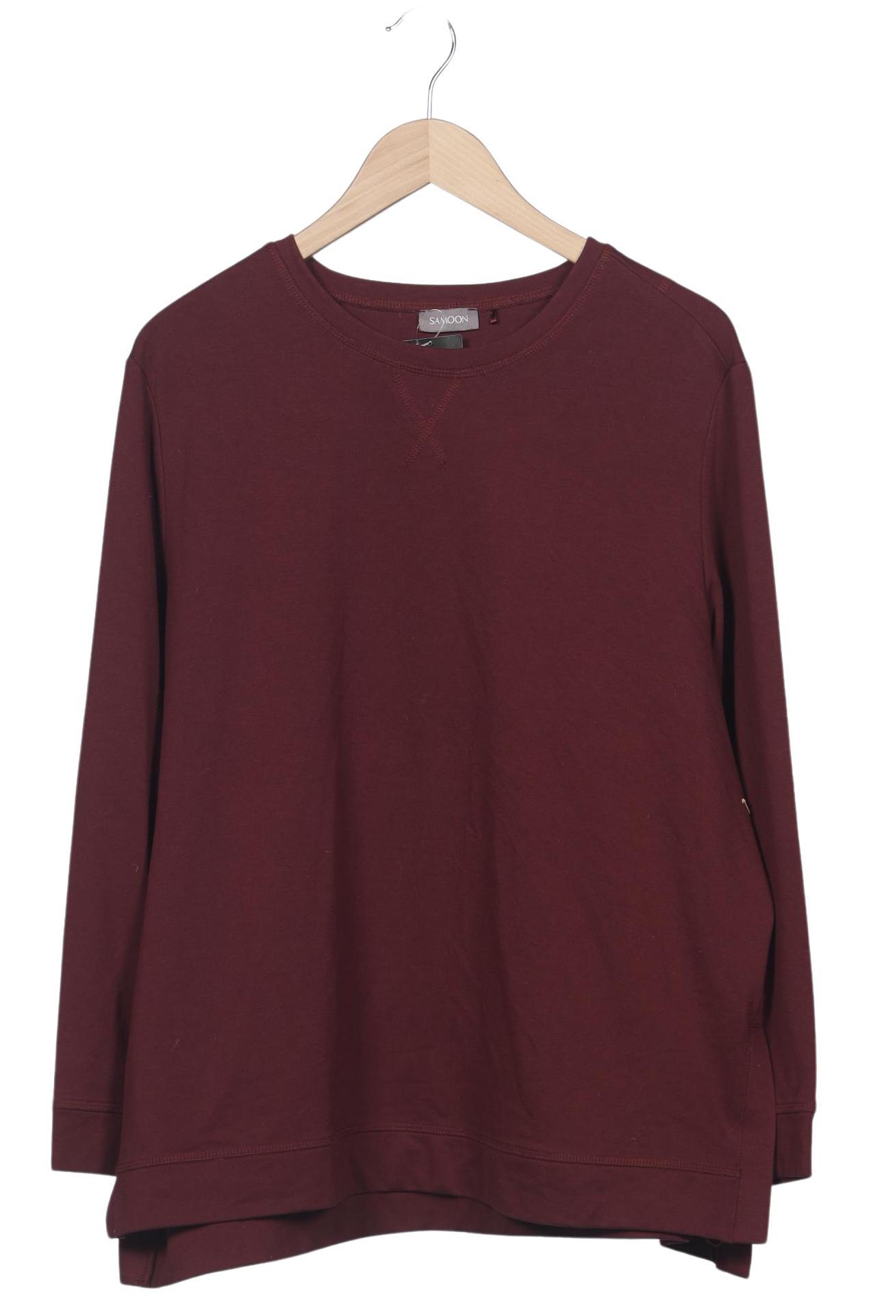 

Samoon by Gerry Weber Damen Langarmshirt, bordeaux, Gr. 48