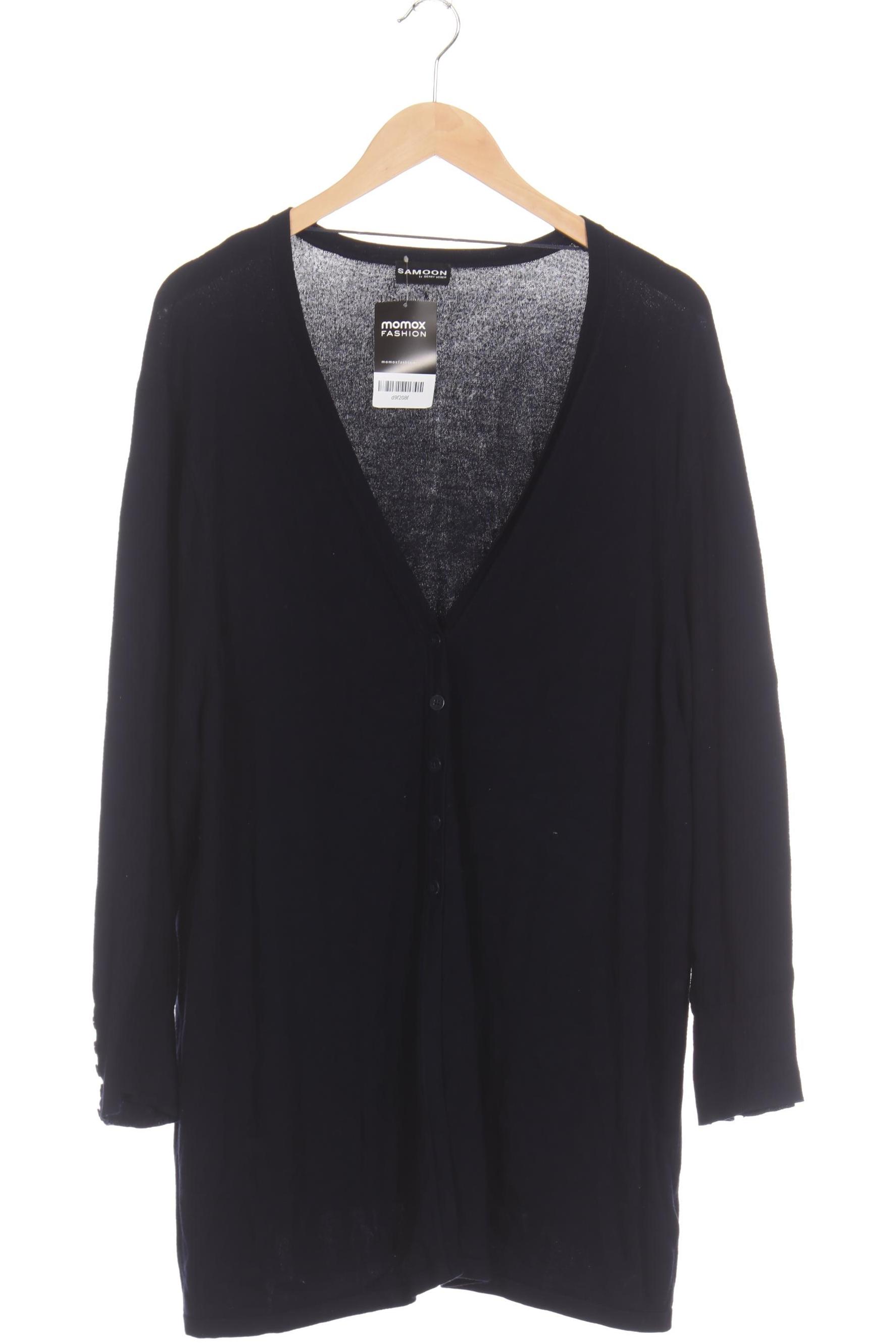 

Samoon by Gerry Weber Damen Strickjacke, blau, Gr. 52