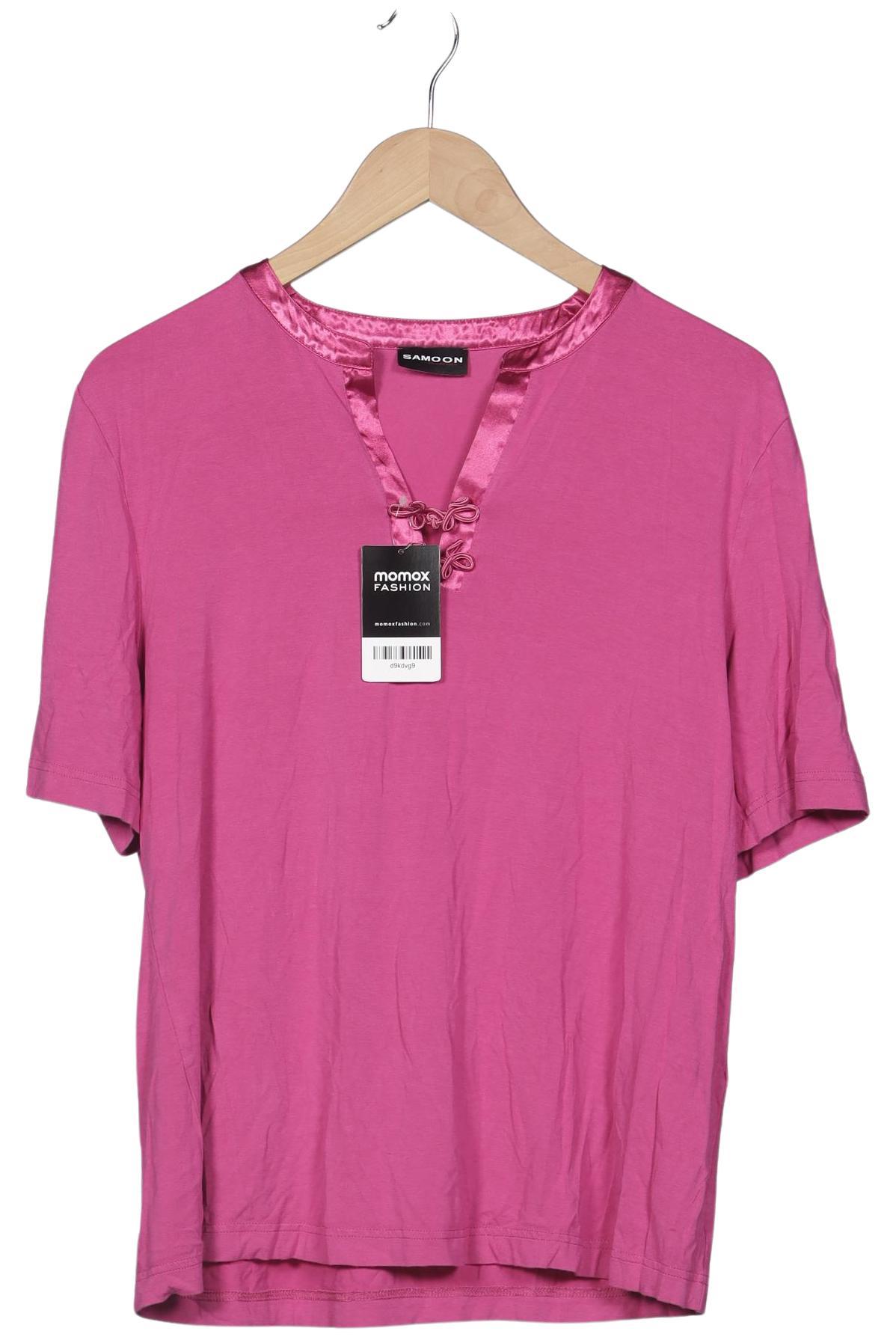 

Samoon by Gerry Weber Damen T-Shirt, pink, Gr. 44
