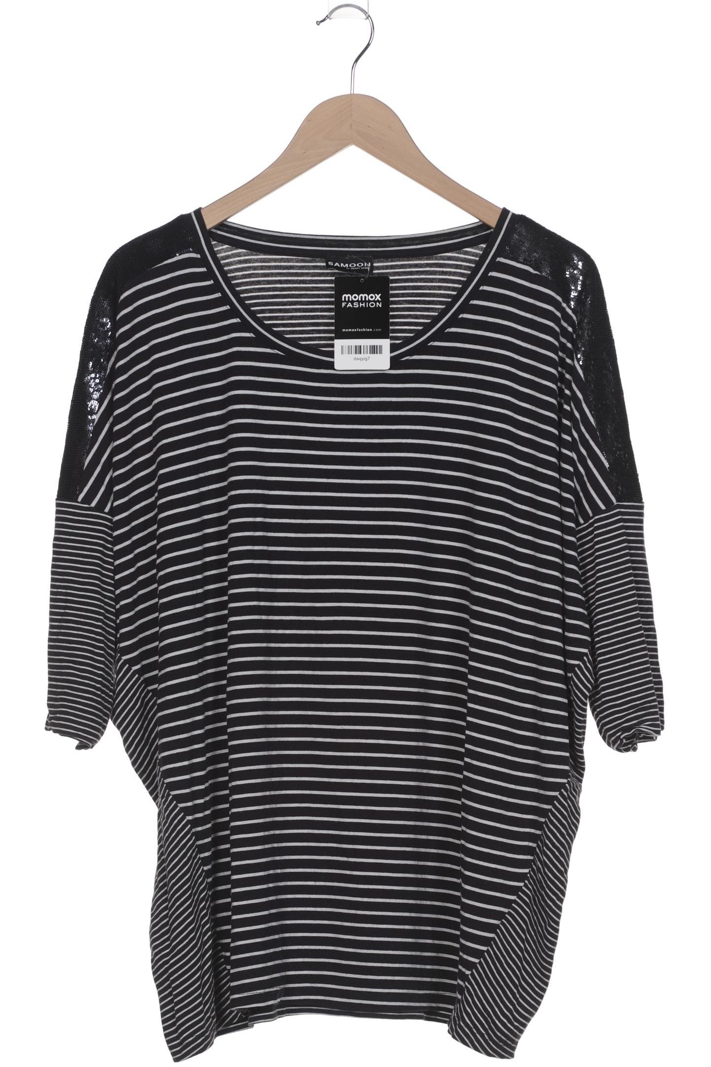 Thumbnail - Samoon by Gerry Weber Damen Langarmshirt, schwarz, Gr. 44