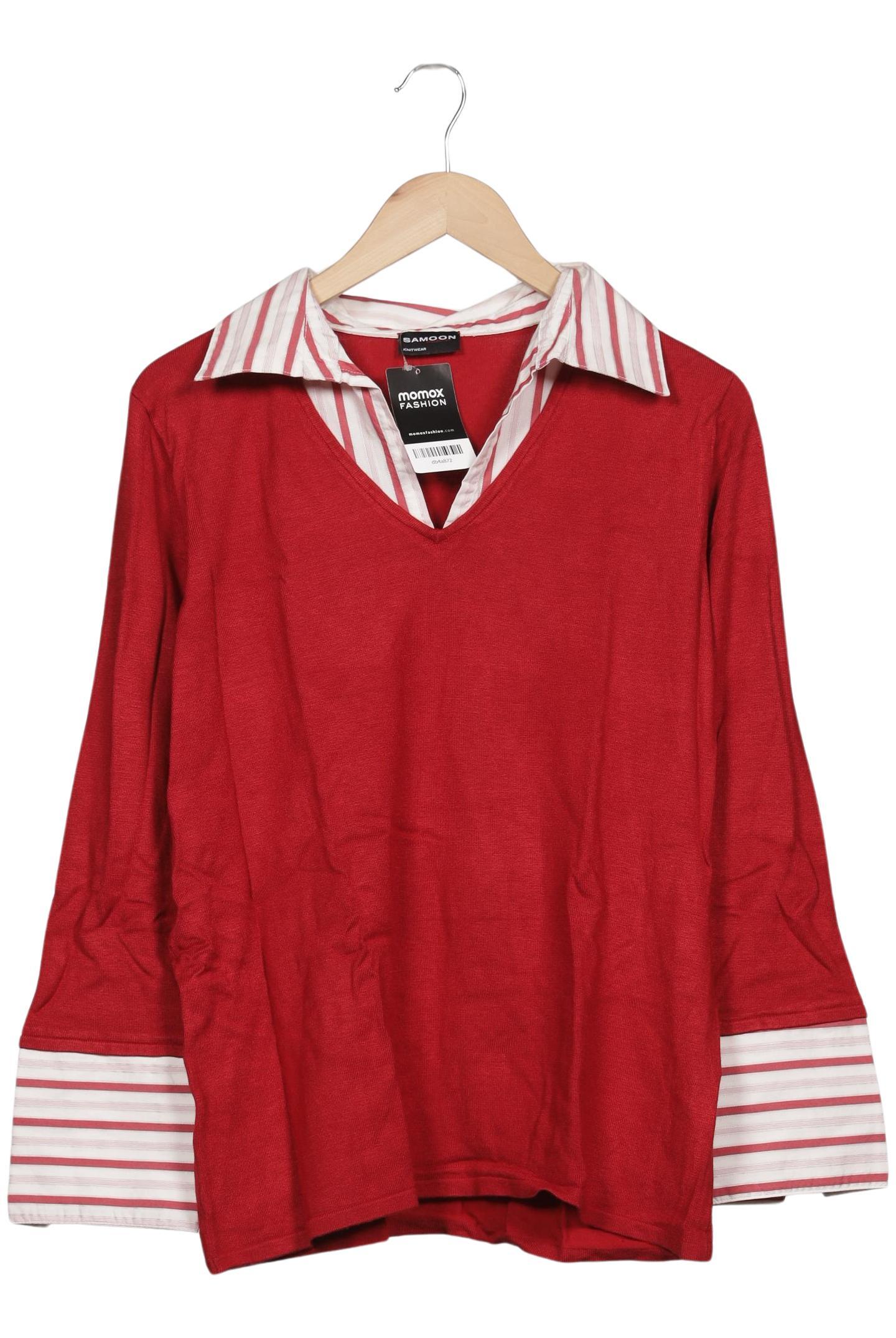 

Samoon by Gerry Weber Damen Pullover, rot, Gr. 46