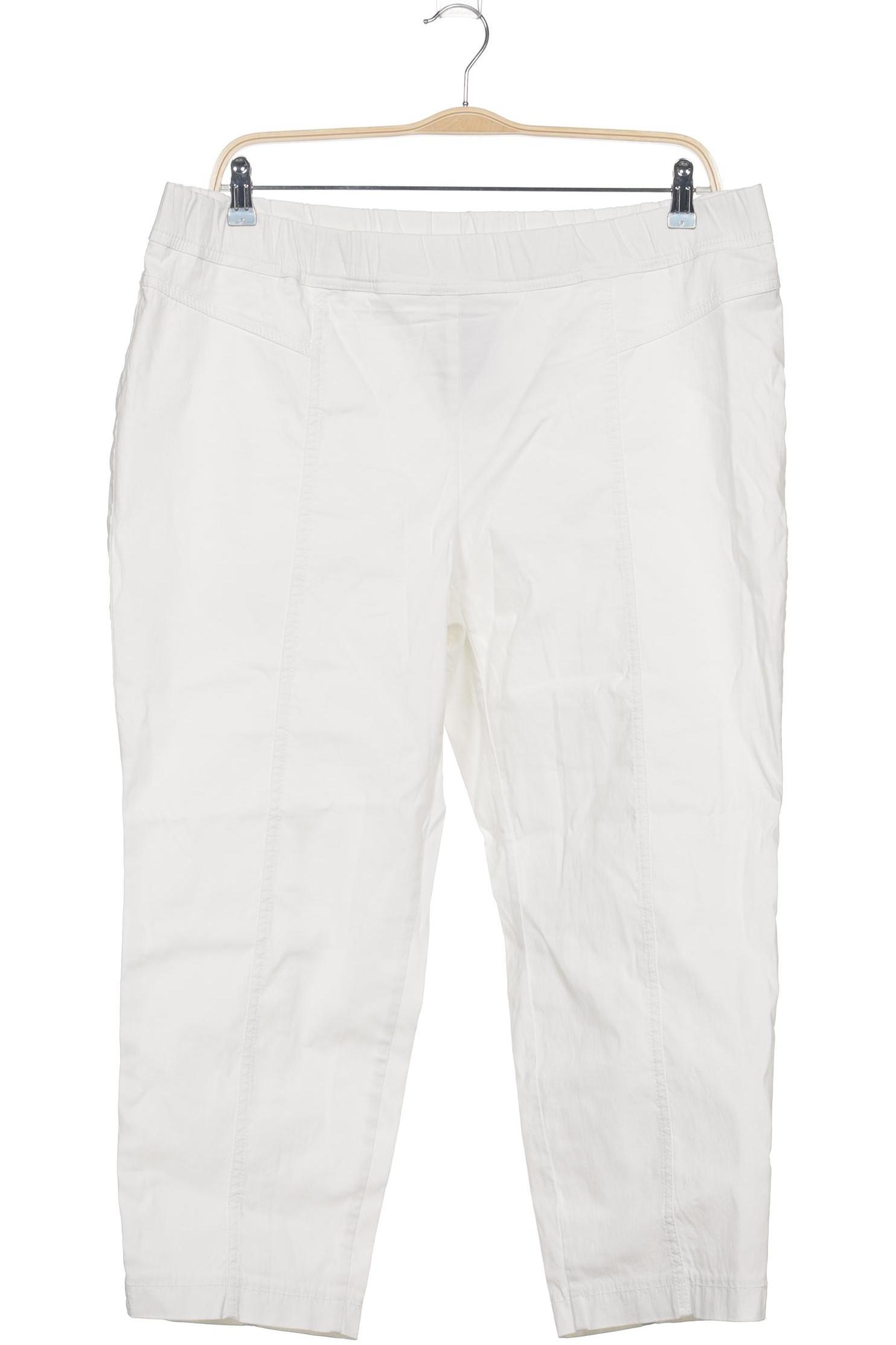 

Samoon by Gerry Weber Damen Stoffhose, weiß, Gr. 50