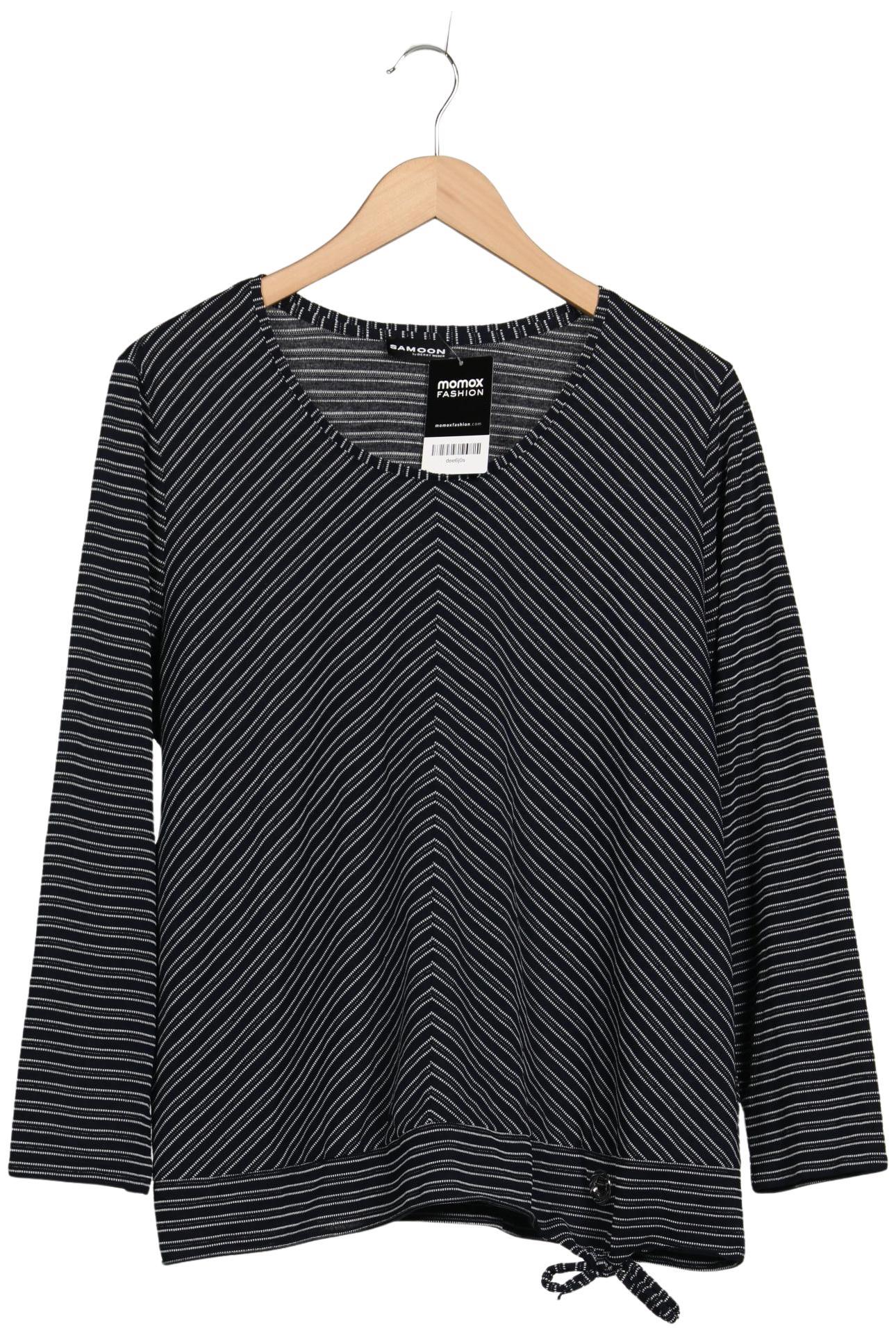 

Samoon by Gerry Weber Damen Langarmshirt, marineblau, Gr. 50