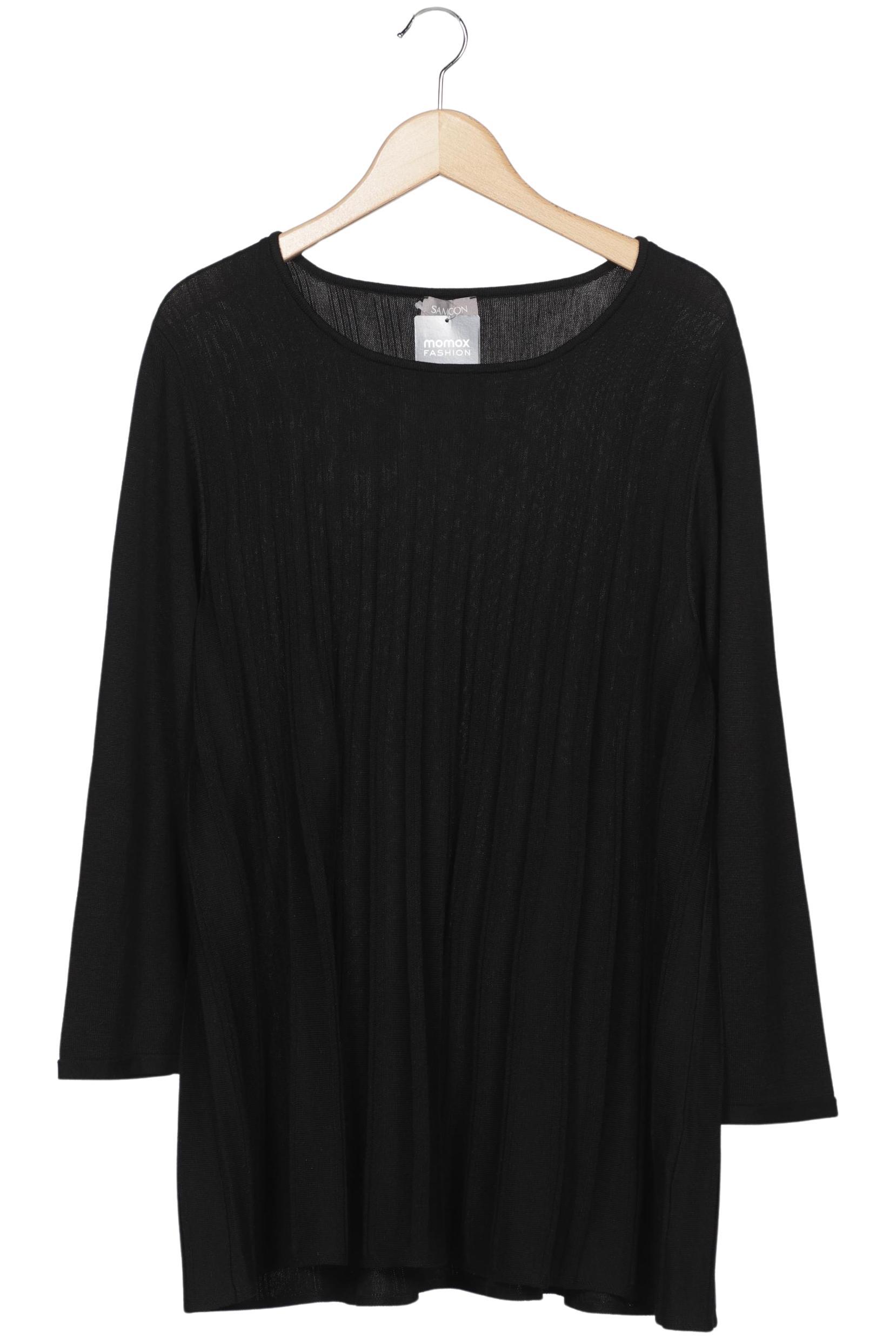 

Samoon by Gerry Weber Damen Pullover, schwarz, Gr. 52