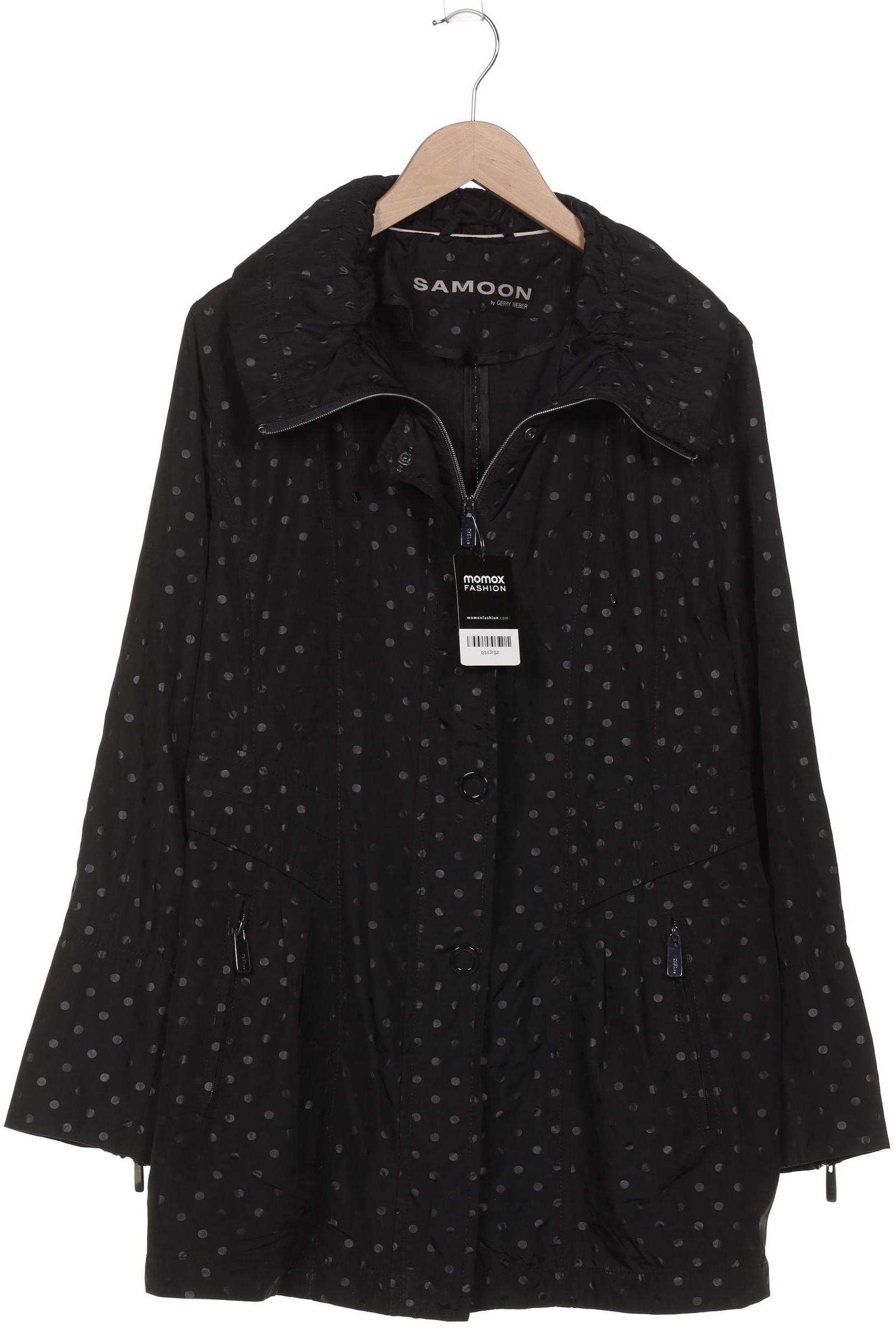 

Samoon by Gerry Weber Damen Jacke, schwarz, Gr. 44