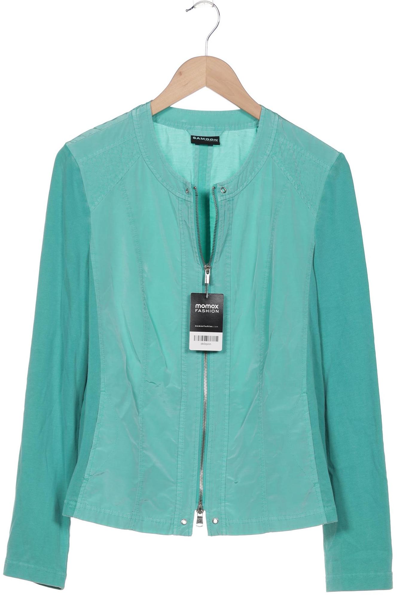 

Samoon by Gerry Weber Damen Jacke, türkis, Gr. 42