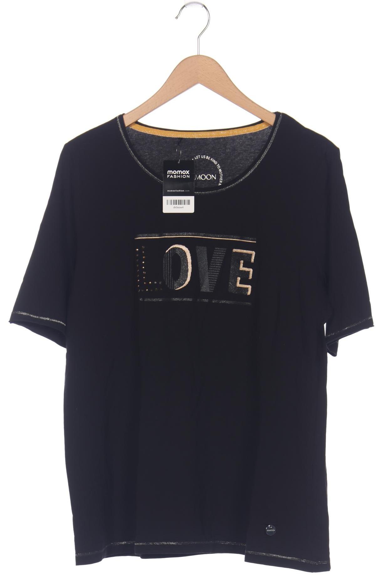 

Samoon by Gerry Weber Damen T-Shirt, schwarz, Gr. 46