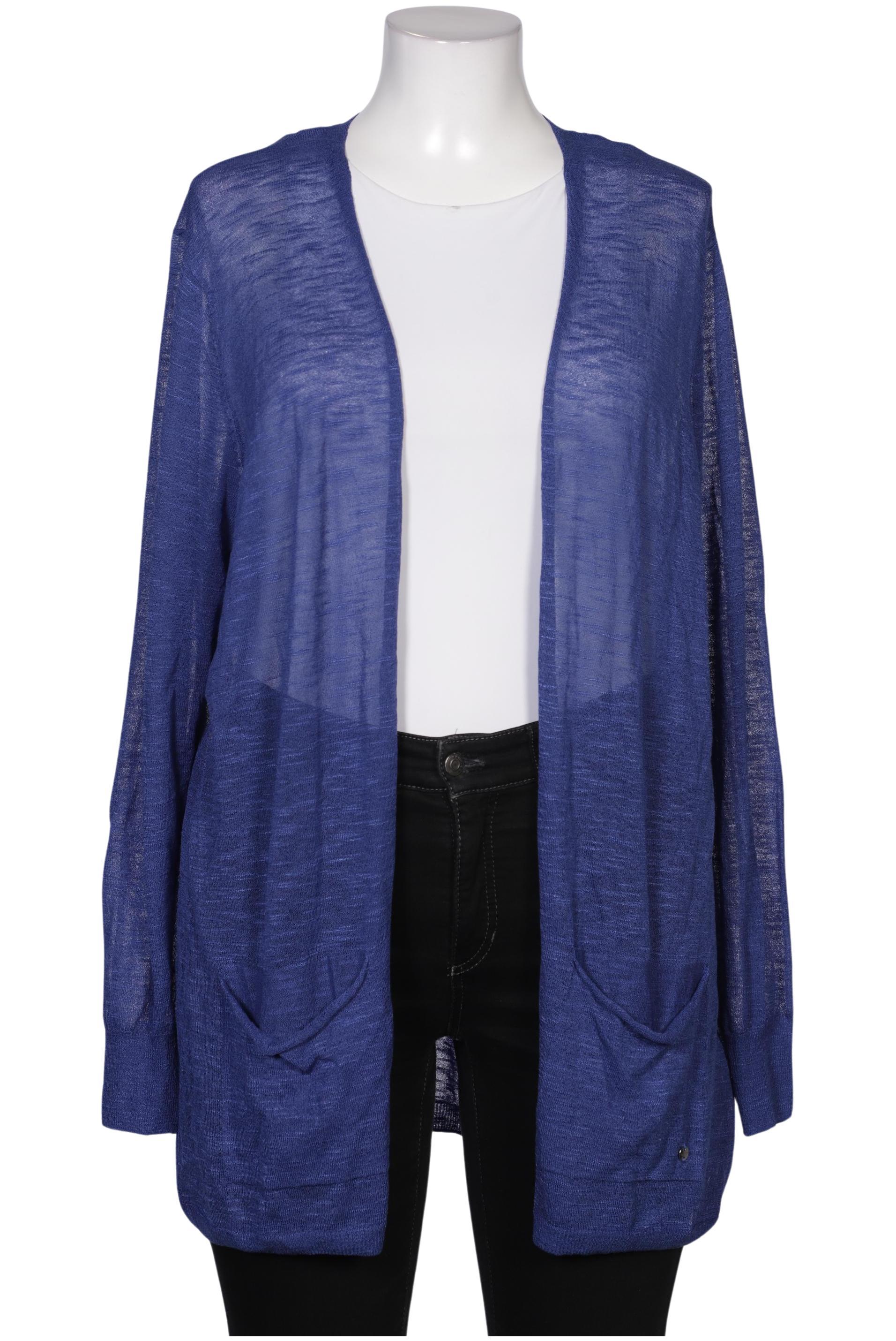 

Samoon by Gerry Weber Damen Strickjacke, blau, Gr. 50