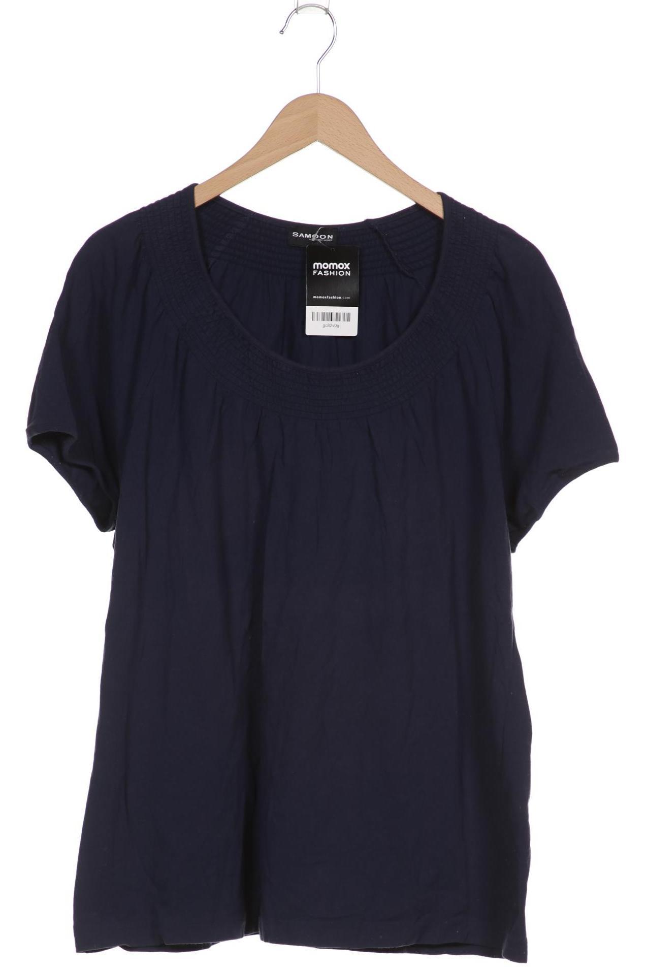 

Samoon by Gerry Weber Damen T-Shirt, marineblau, Gr. 48