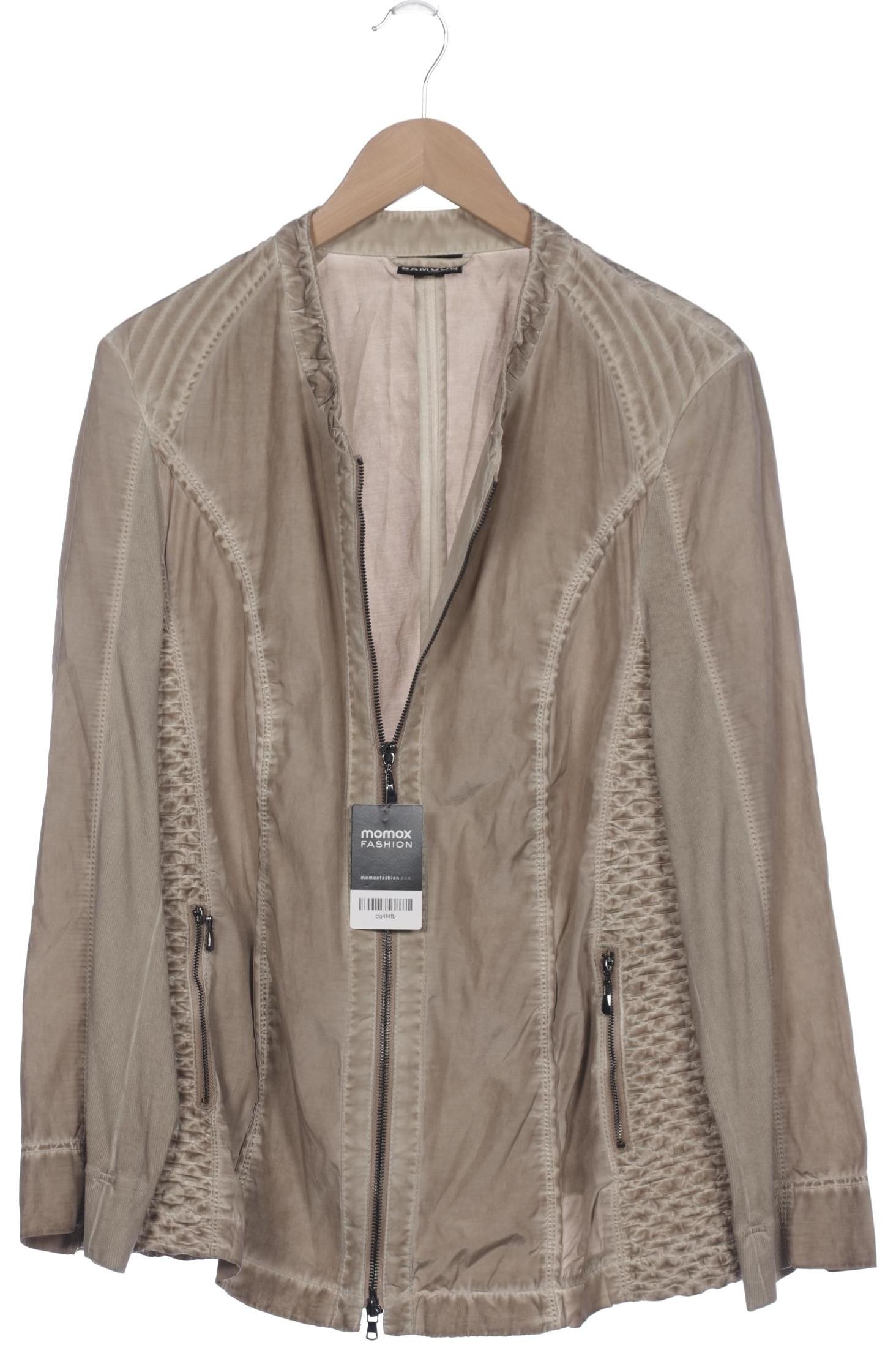 

Samoon by Gerry Weber Damen Jacke, beige, Gr. 48