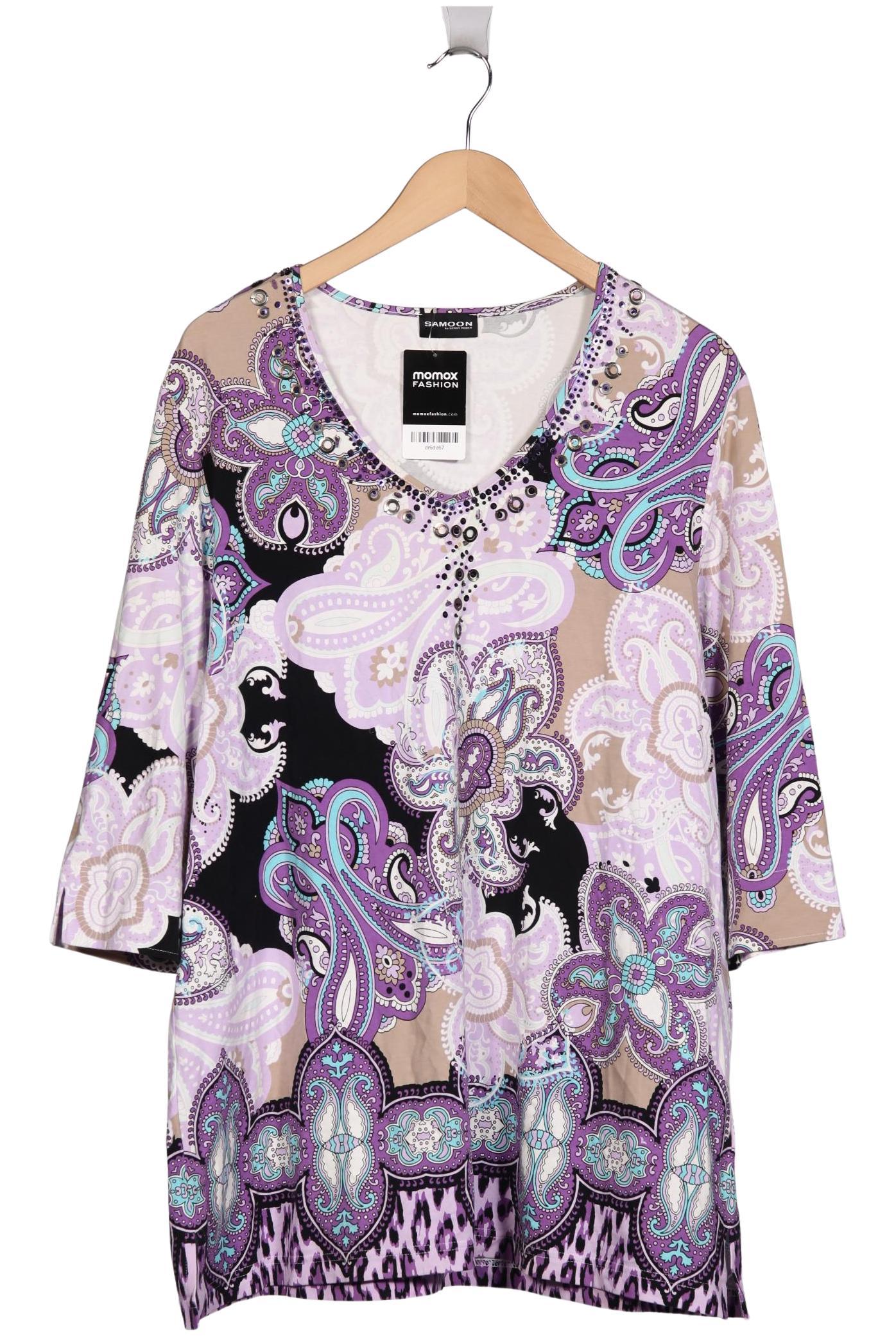 

Samoon by Gerry Weber Damen T-Shirt, flieder, Gr. 48