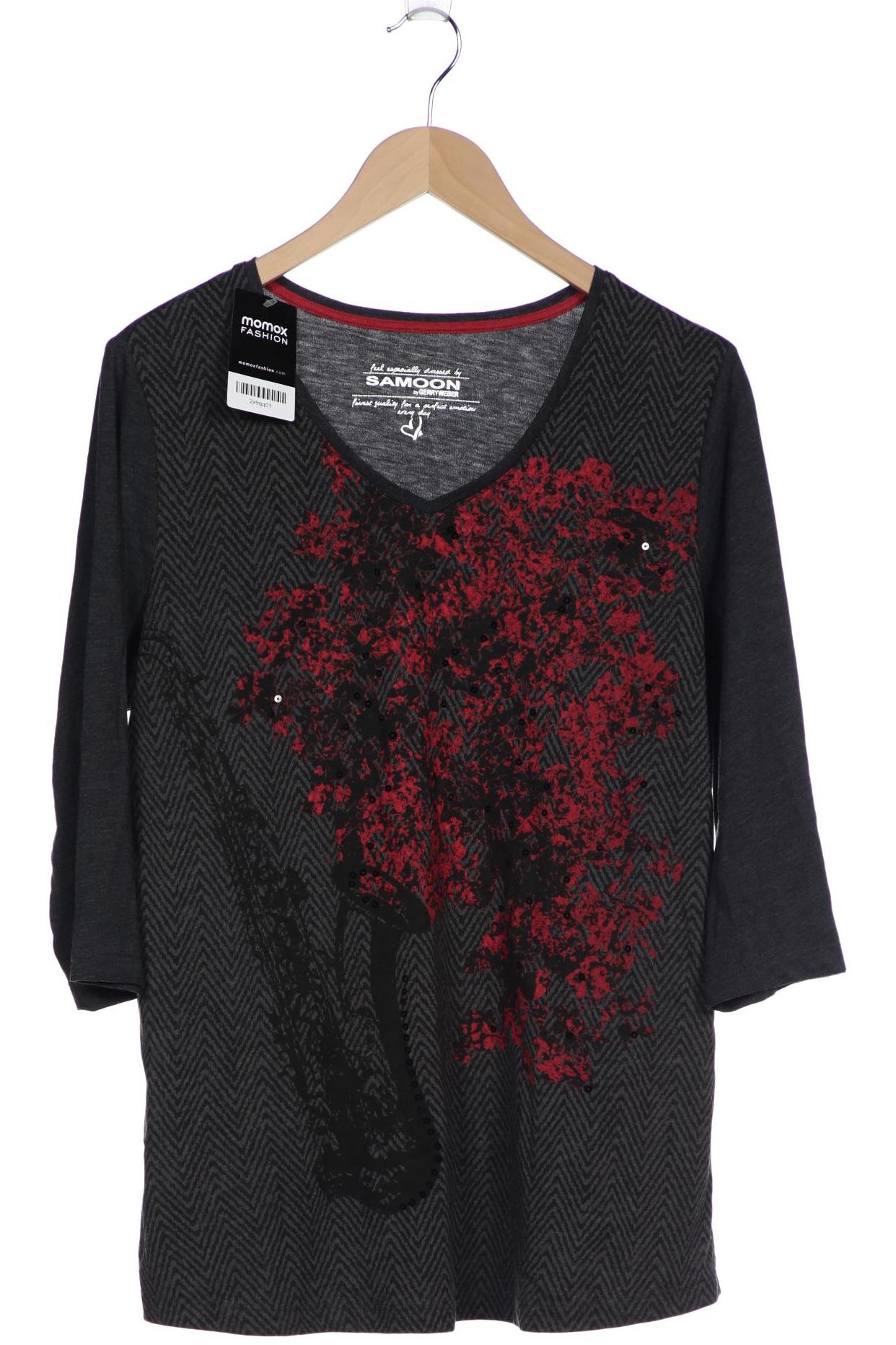 

SAMOON by Gerry Weber Damen Langarmshirt, grau